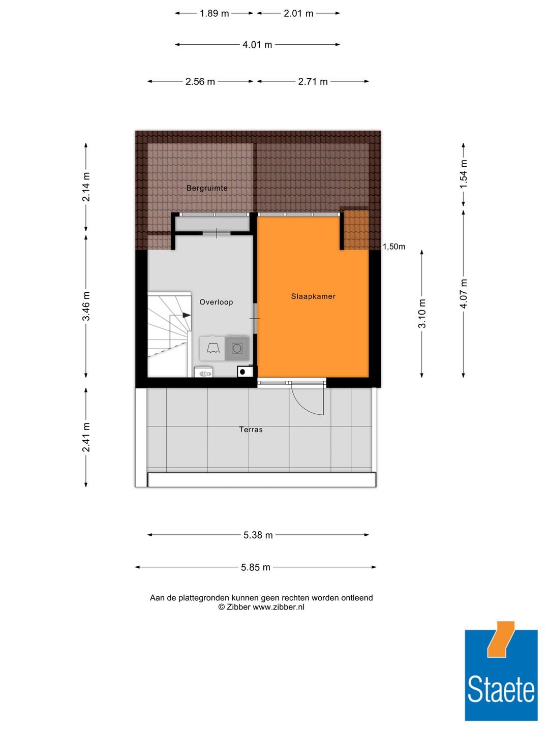 Modernized End Terrace Family Home with Roof Terrace in Rosmalen — 41