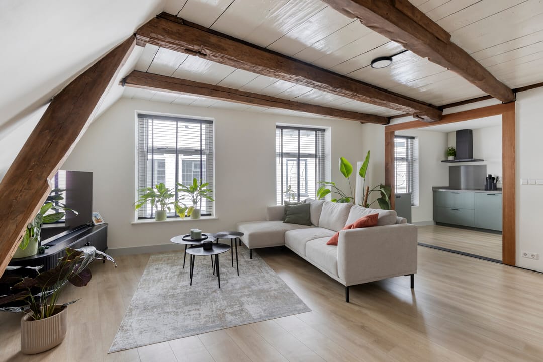 Fully Renovated 3-Bedroom Apartment with Rooftop Terrace in Historic Goes Center — 17