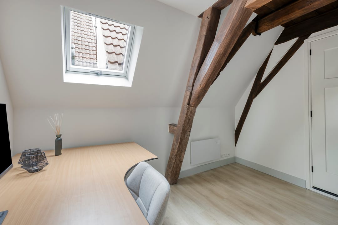 Fully Renovated 3-Bedroom Apartment with Rooftop Terrace in Historic Goes Center — 32