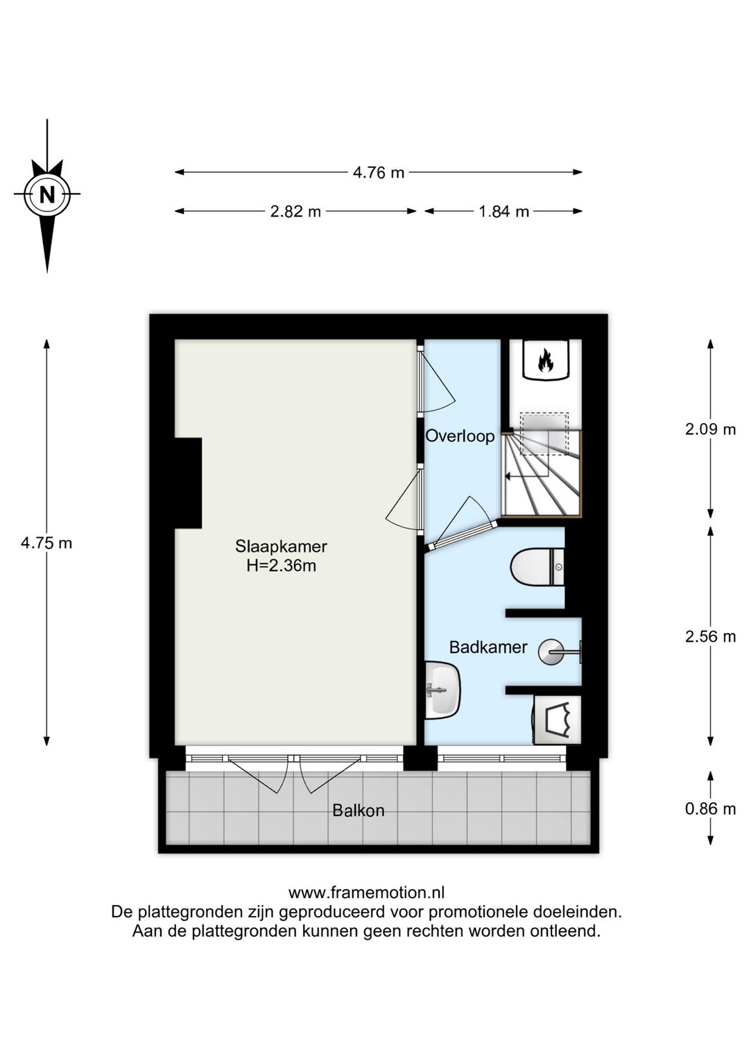 Fixer-Upper Apartment with Two Balconies in Popular Bergpolder — 28