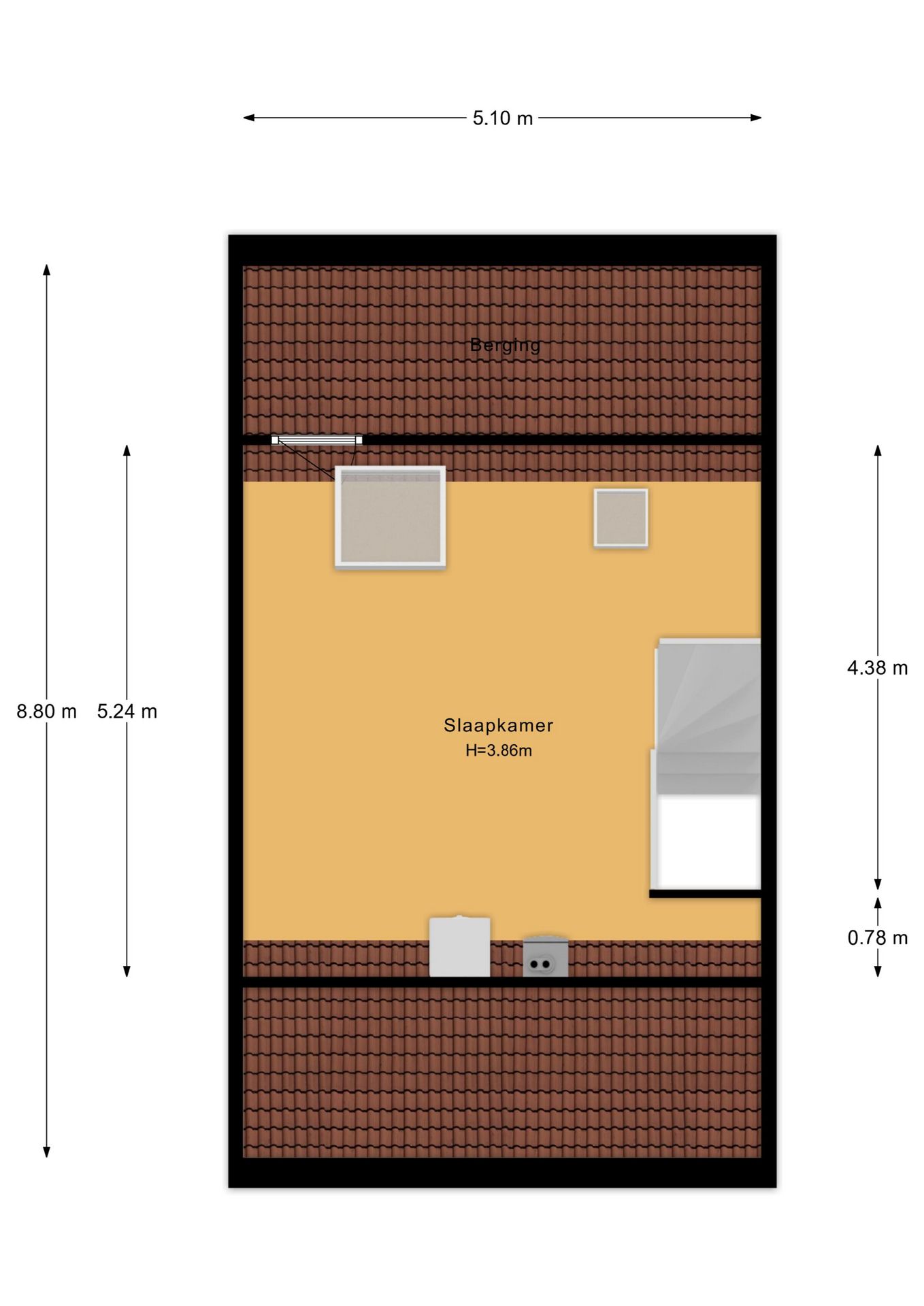 Extended terraced house in popular Eilanden Oost with energy label A — 40