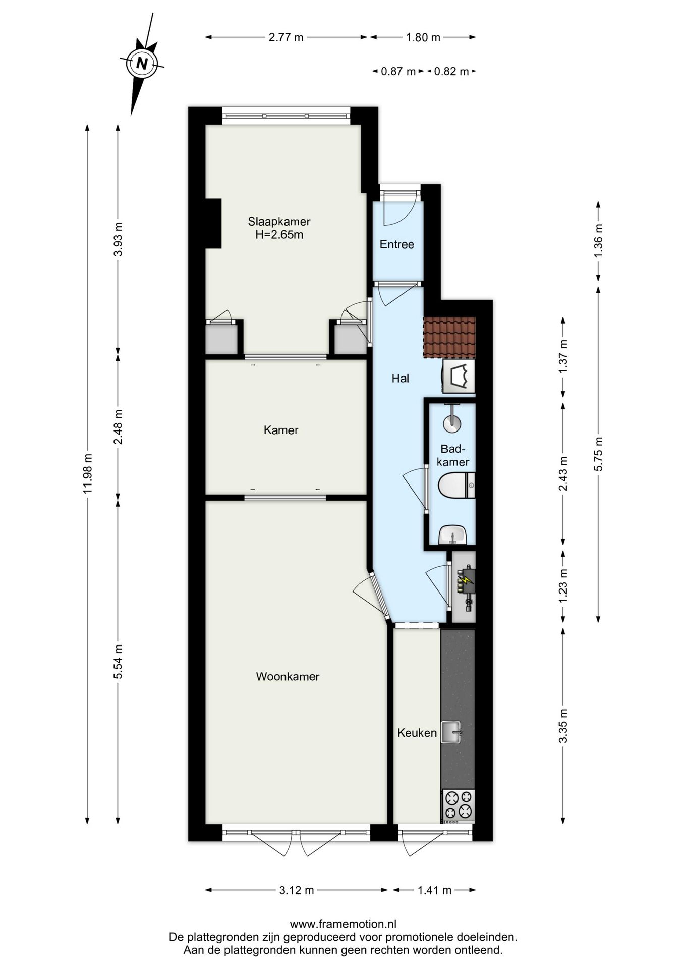 Charming Ground Floor Apartment with Spacious Garden in Bergpolder — 24