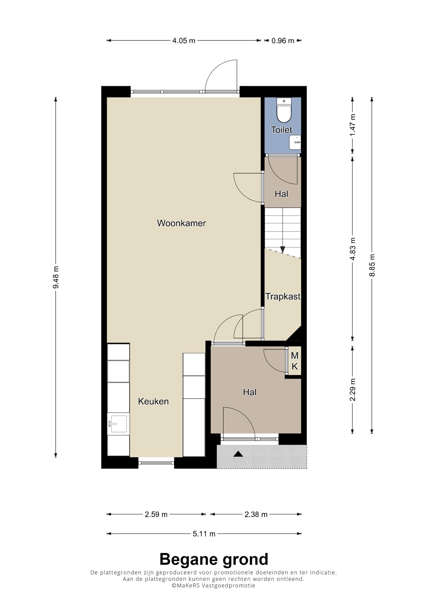 Modern terraced house with energy label A in quiet neighborhood — 34