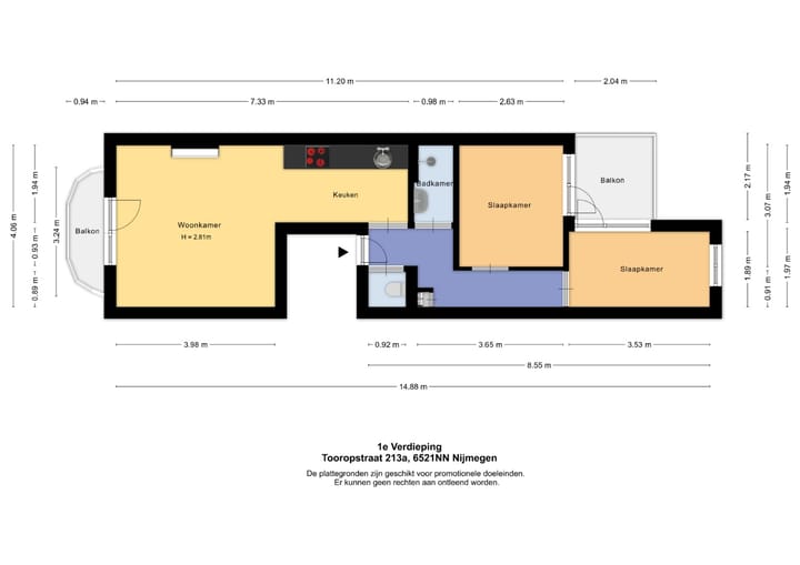 Foto 2 van Tooropstraat 213-A