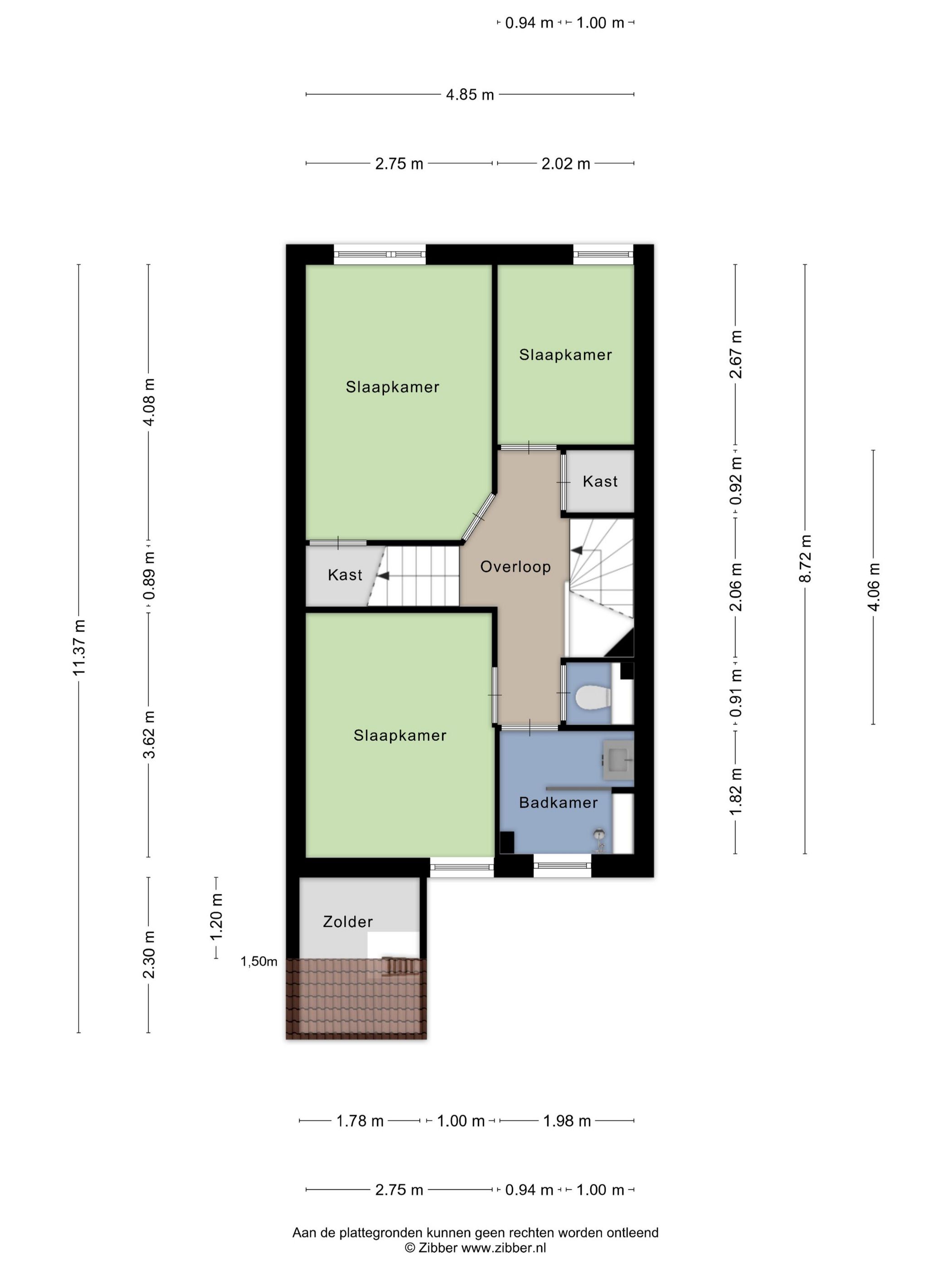 Spacious End Terrace Home with Five Bedrooms and Sunny Southwest Garden — 42