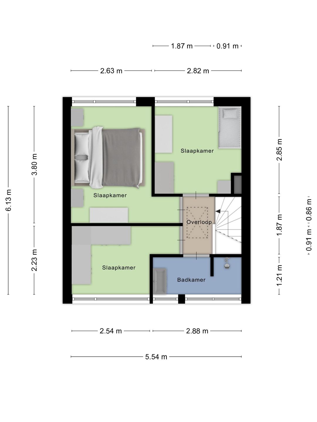 Completely Modernized Terraced House with Garden in Nieuw-Vossemeer — 37