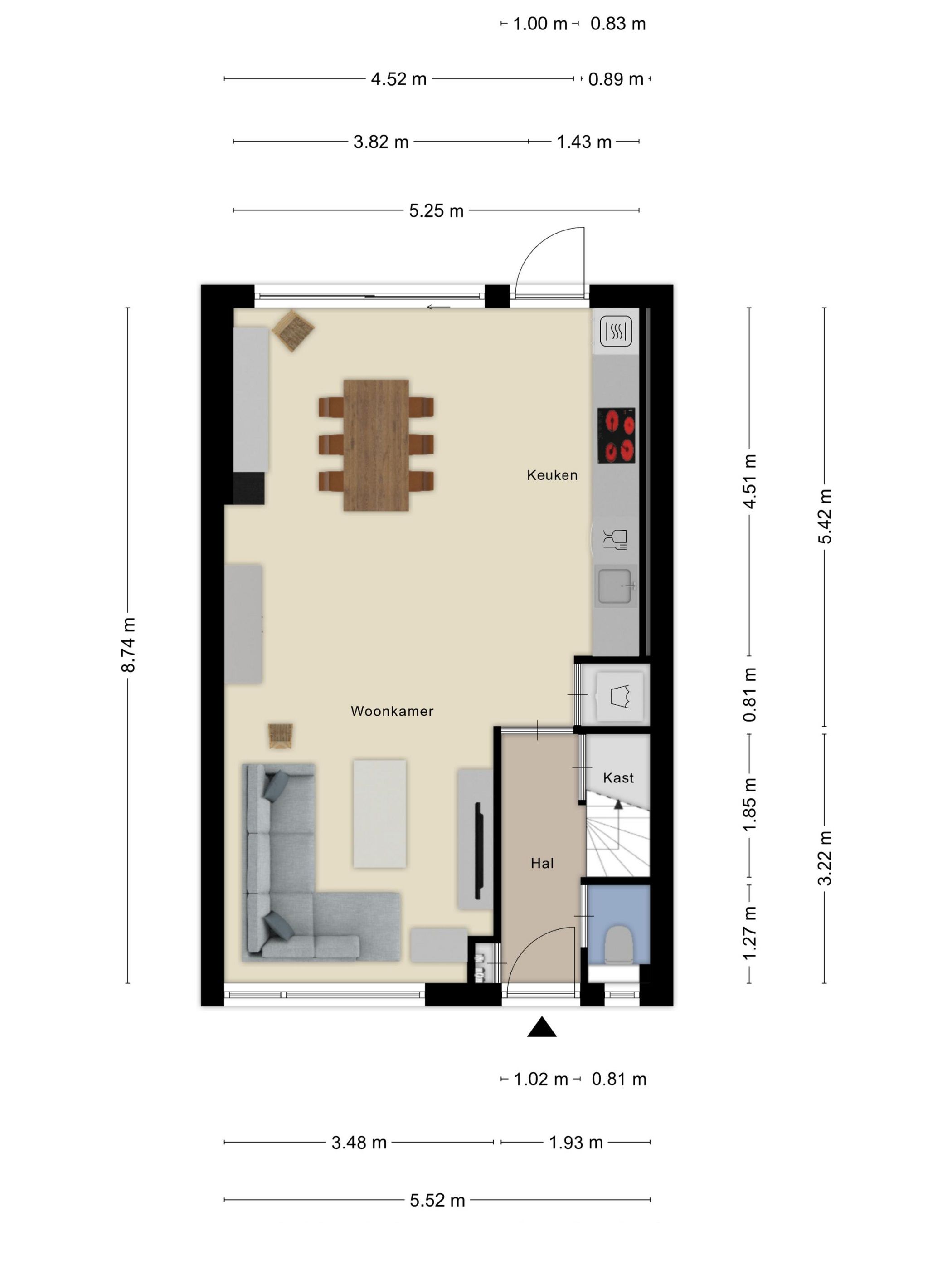 Completely Modernized Terraced House with Garden in Nieuw-Vossemeer — 36
