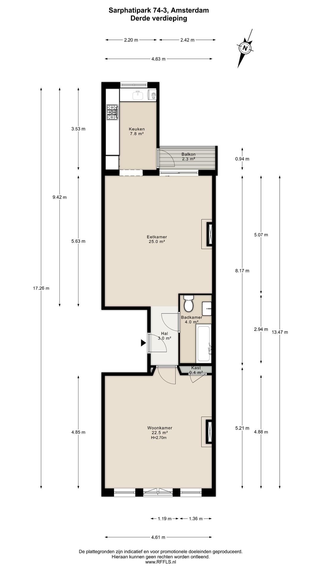 Photo 26 of Sarphatipark 74-3