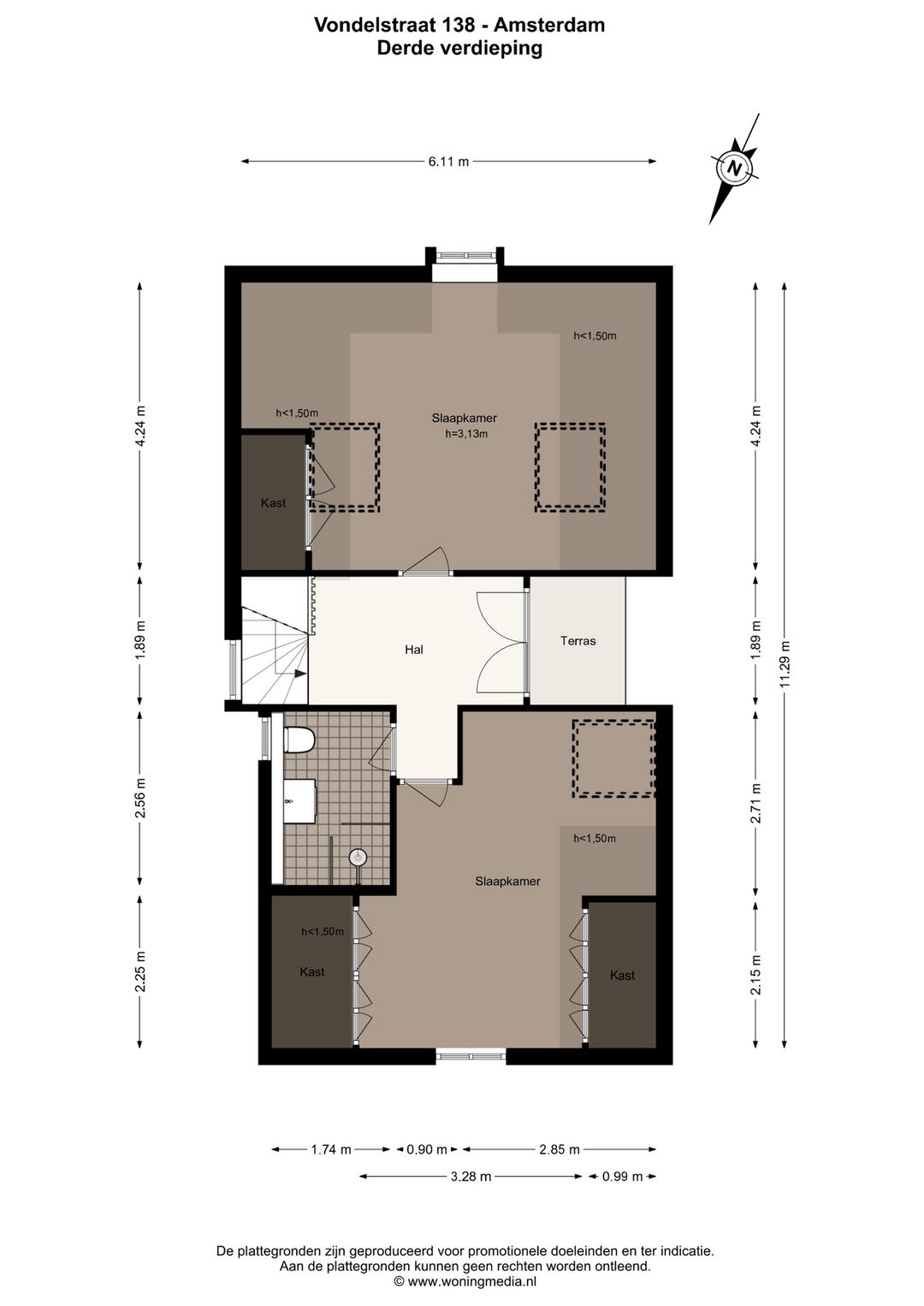 Foto 62 van Vondelstraat 138