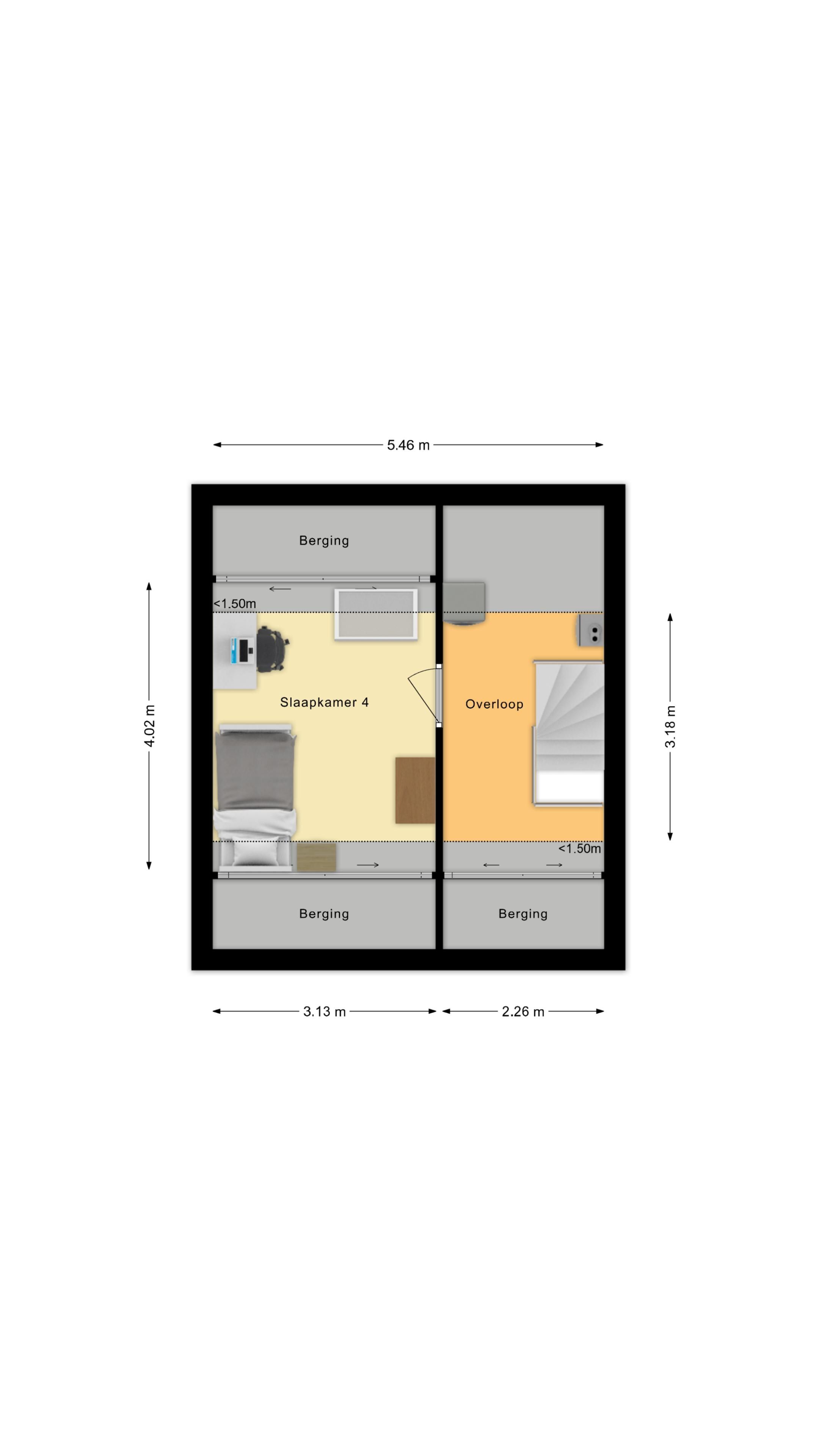 Spacious corner home with garage and solar panels in Bergse Plaat — 54
