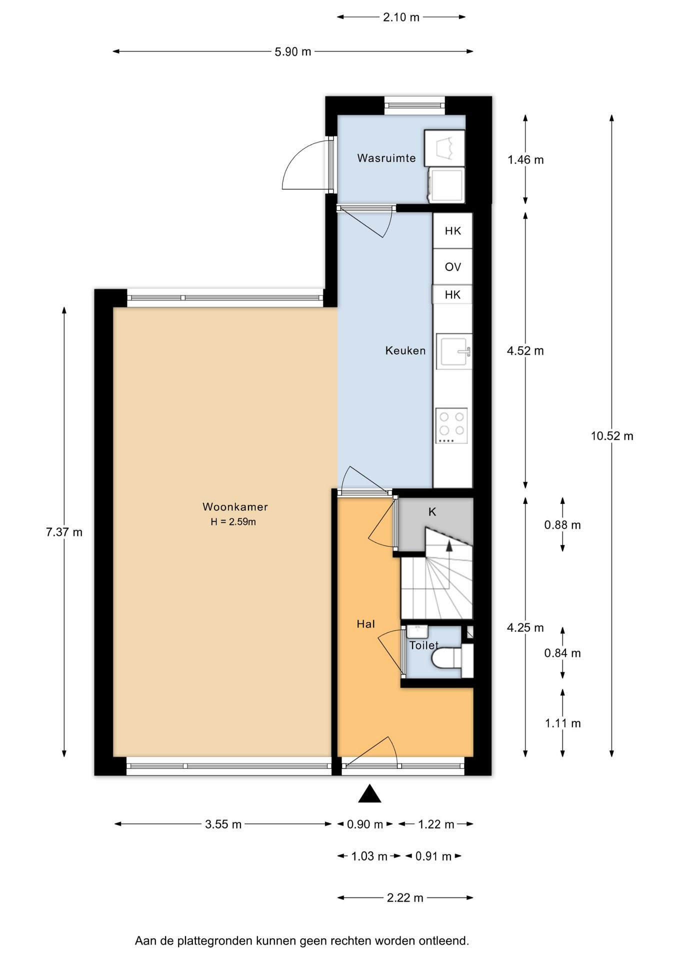 Fully modernized terraced house with garage and energy label A — 54