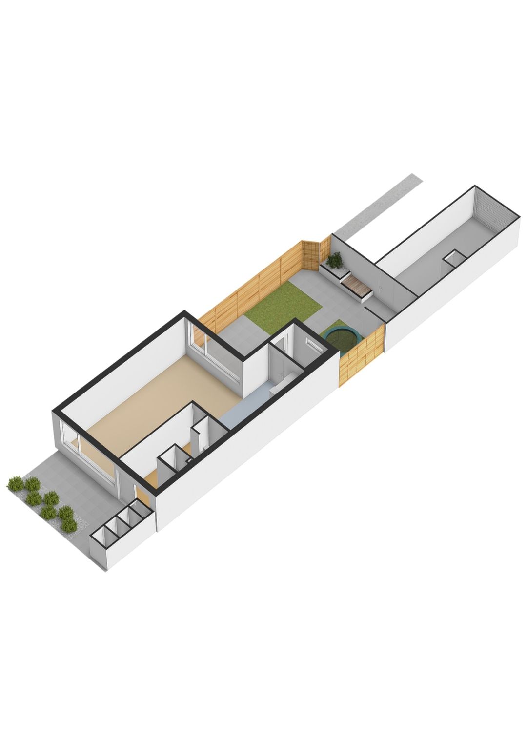 Fully modernized terraced house with garage and energy label A — 61