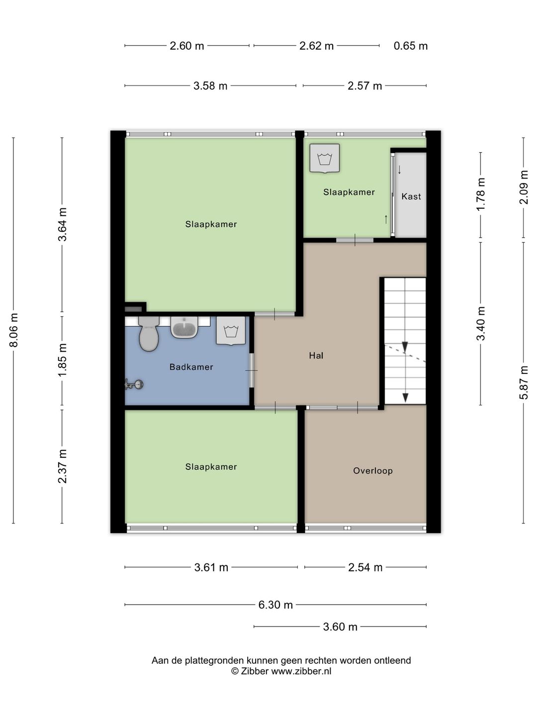 Spacious corner house with free view in Matenhorst — 38