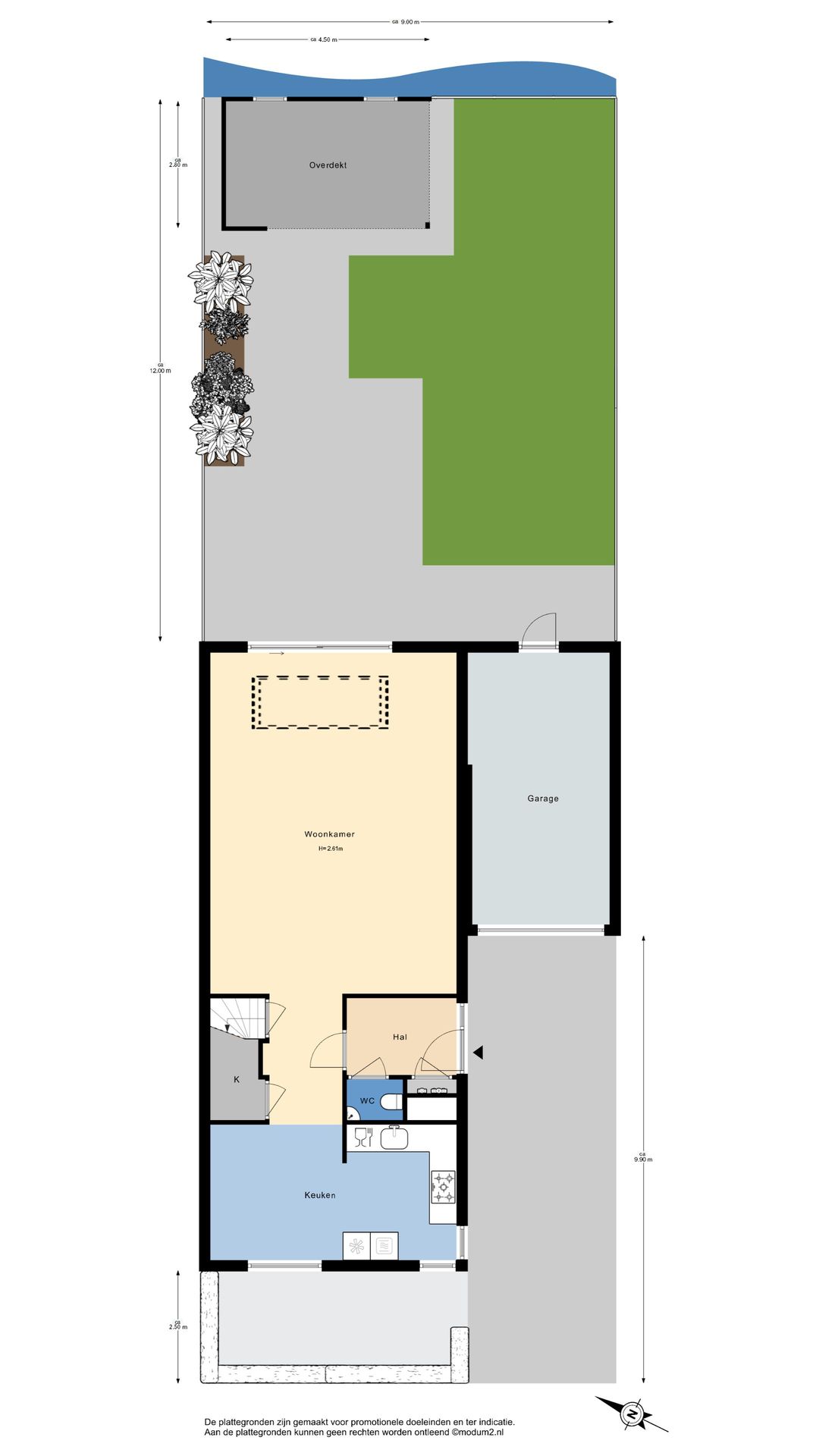 Spacious Semi-Detached Family Home with Garage and Waterfront Garden — 46