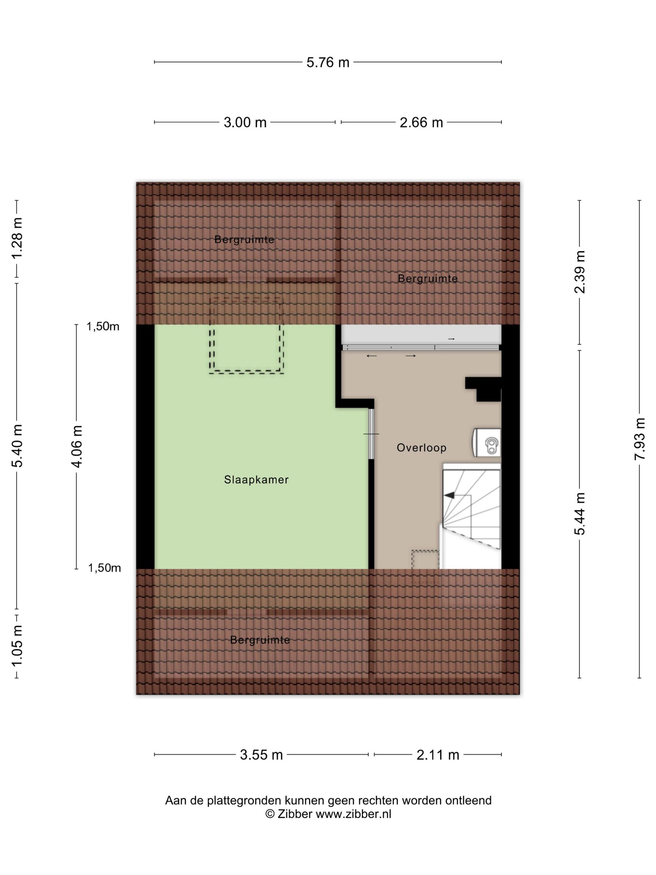 Spacious terraced house with garage and free polder view in Zierikzee — 45