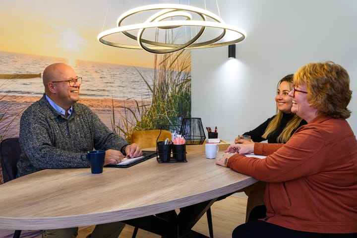 Een promotiefoto voor op kantoor