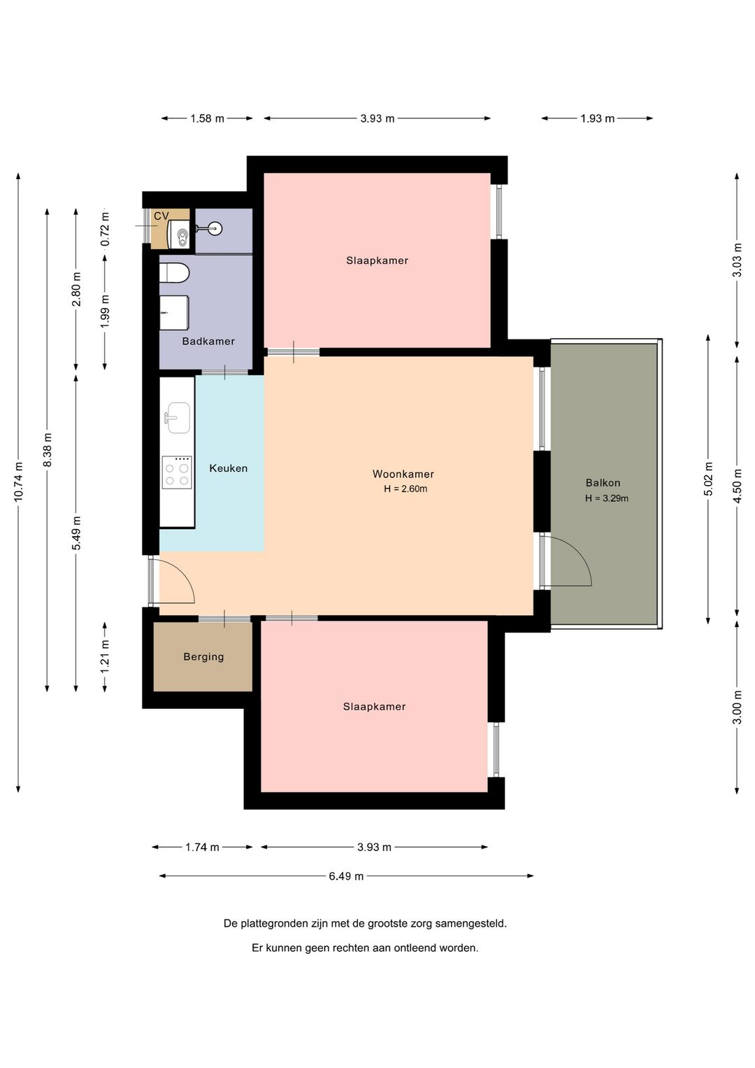 Energy-efficient turnkey apartment with private parking in green Rijnhuizen — 32