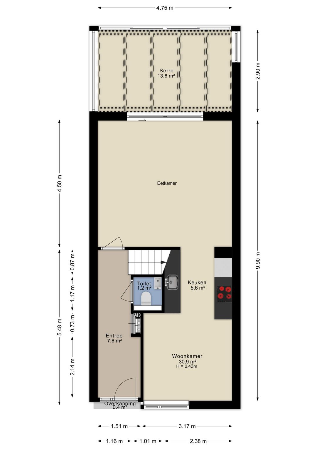 Foto 46 van Huis te Vlietlaan 12