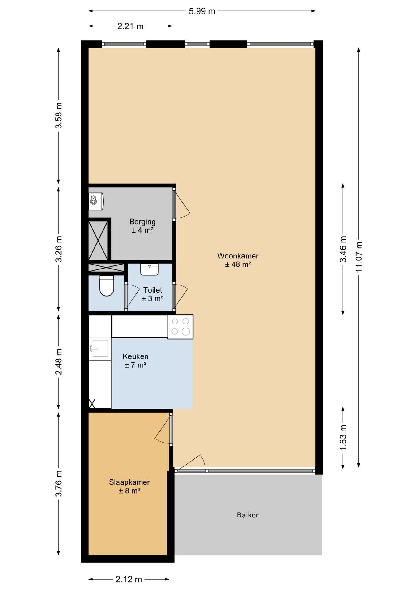 Foto 15 van Admiraalsplein 113