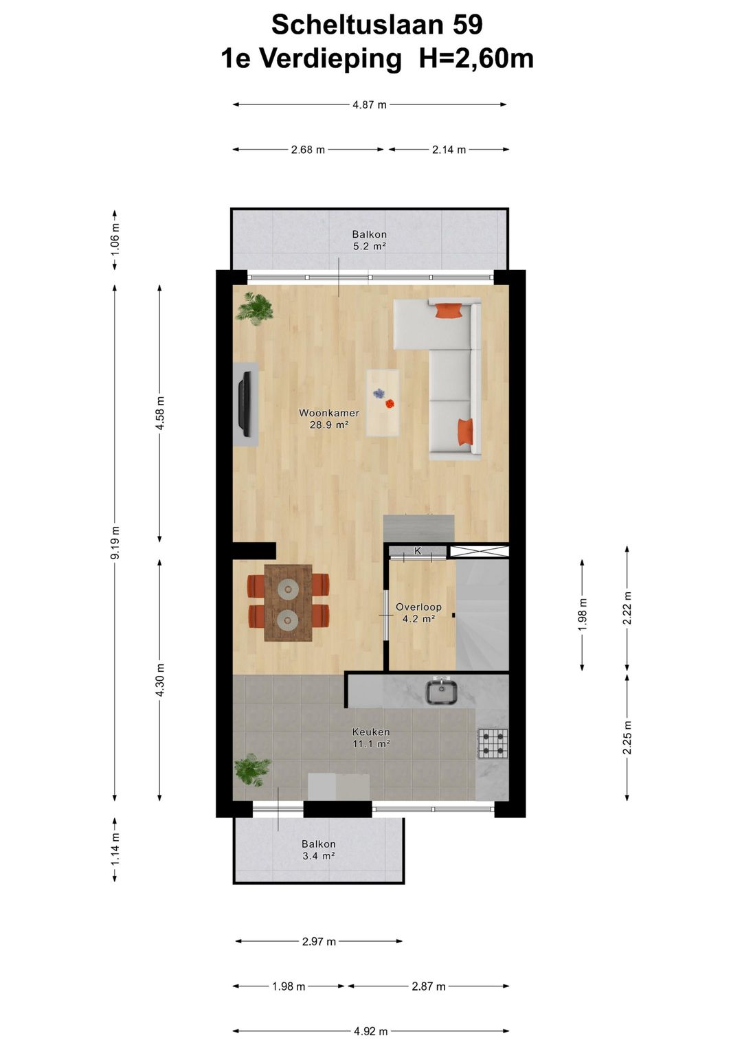 Foto 8 van Scheltuslaan 59