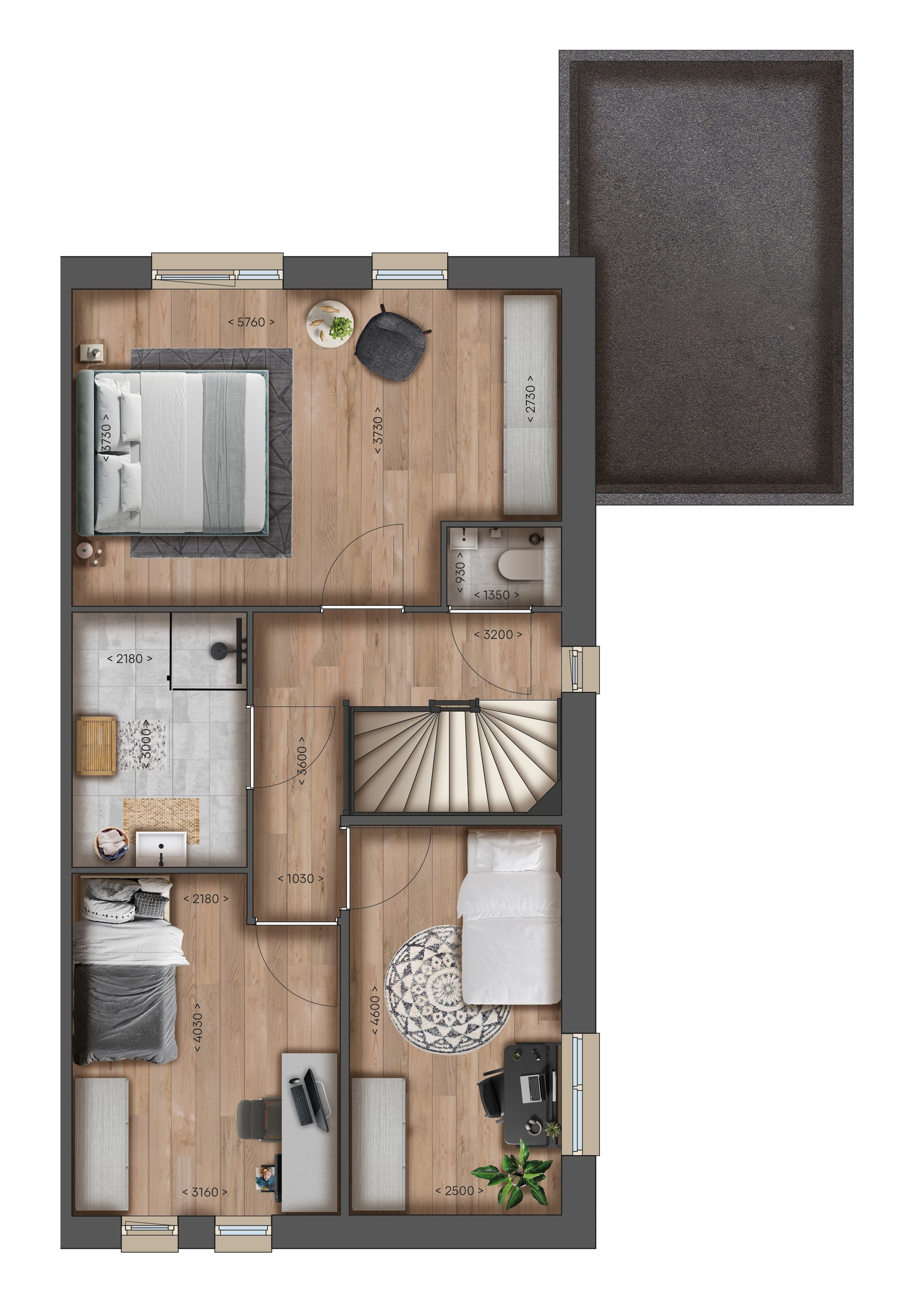 Foto 3 van Klaproos (Bouwnr. 3)