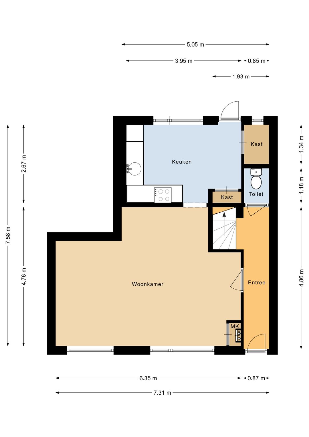 Move-in Ready Terraced Home with 3 Bedrooms in Steenbergen Centre — 23