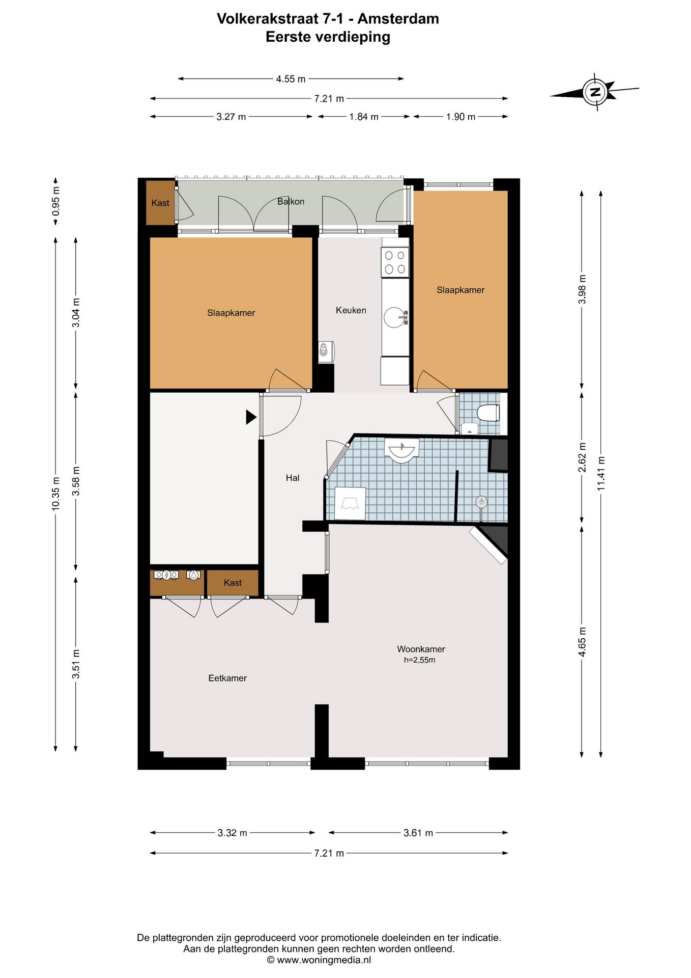 Foto 25 van Volkerakstraat 7-1
