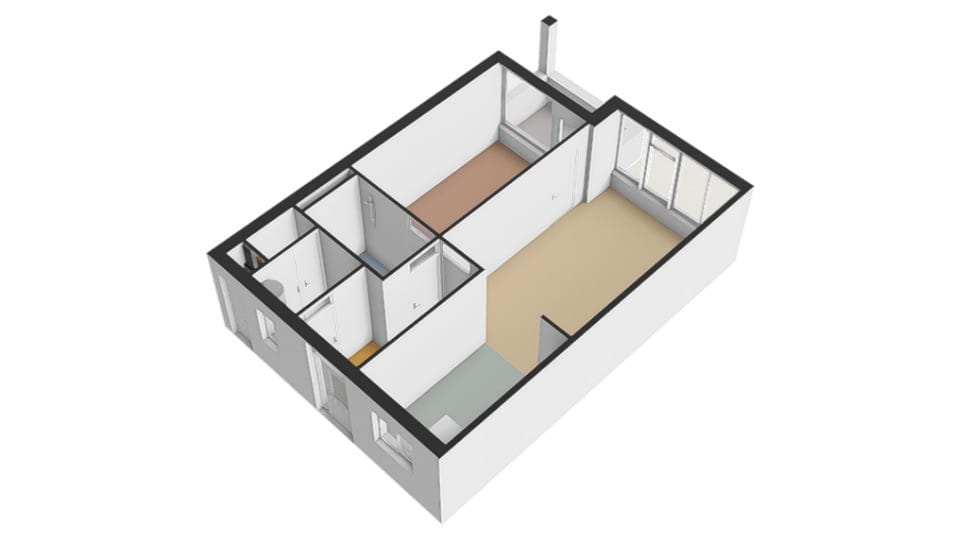 Ground Floor Apartment with Private Terrace in Lichtenvoorde — 41