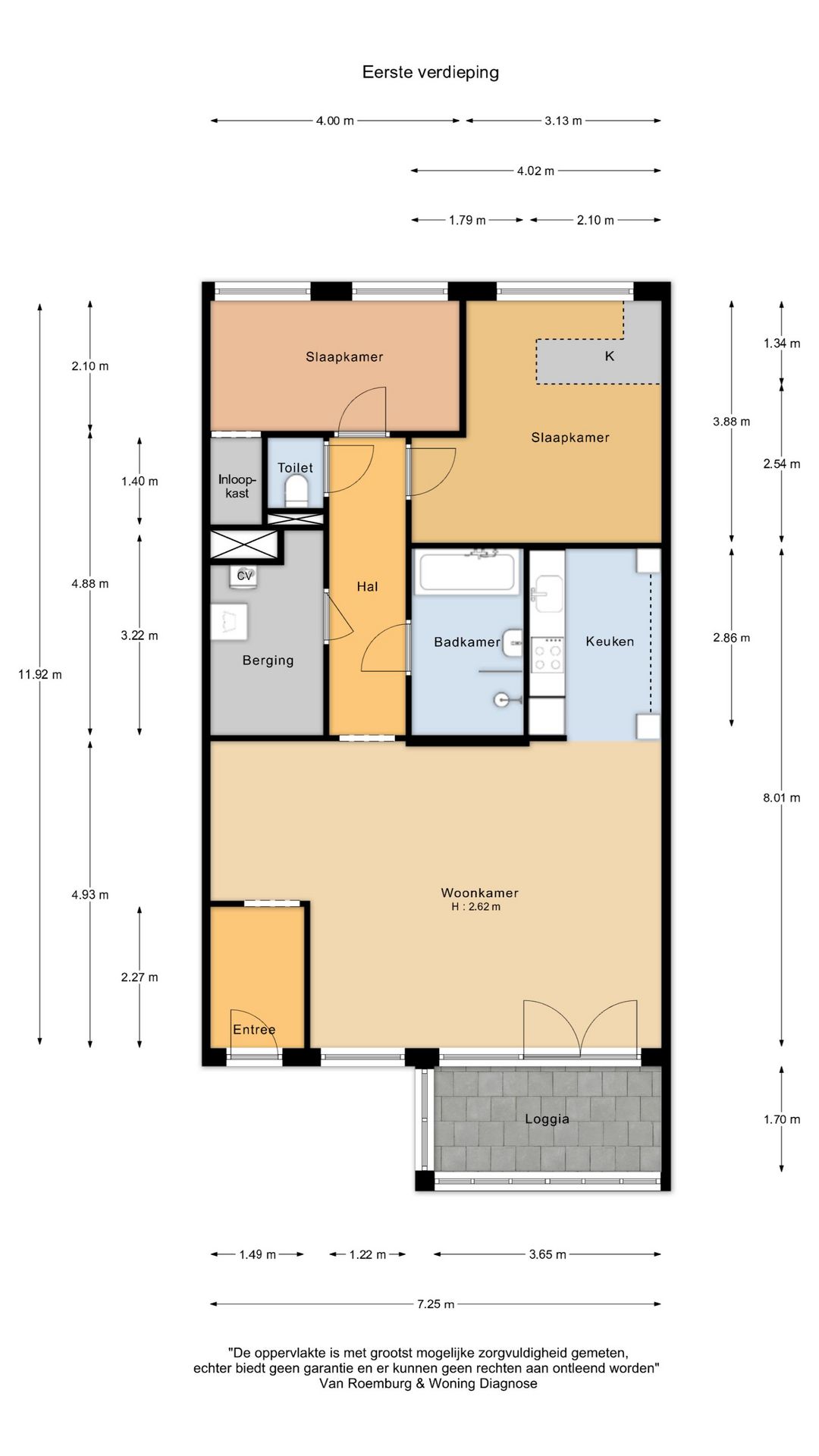 Bright 3-room apartment with sunny south-facing loggia in Amsterdam Nieuw-West — 21