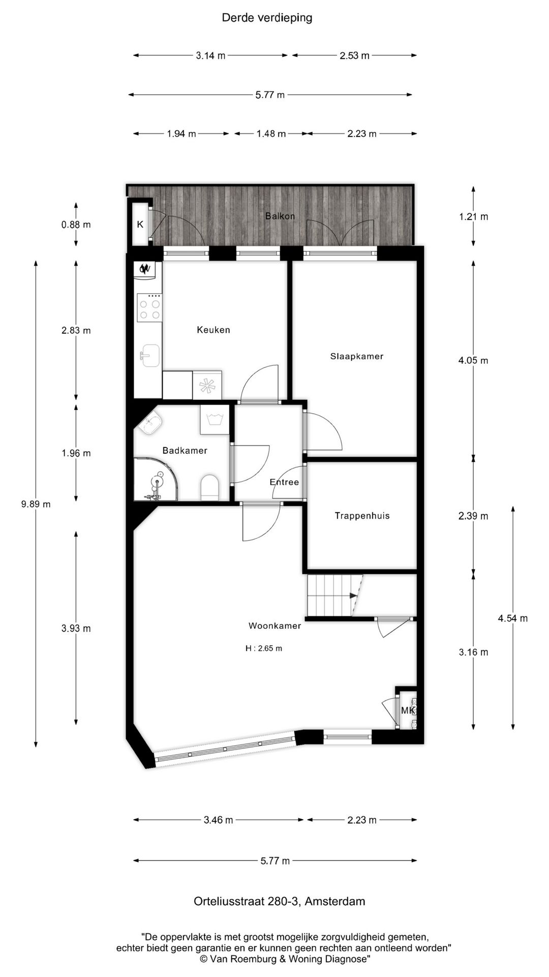 Foto 25 van Orteliusstraat 280-3