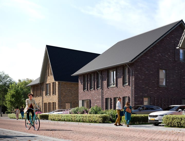 Foto van Twee onder een kapwoning fase I 2-onder-1-kapwoning