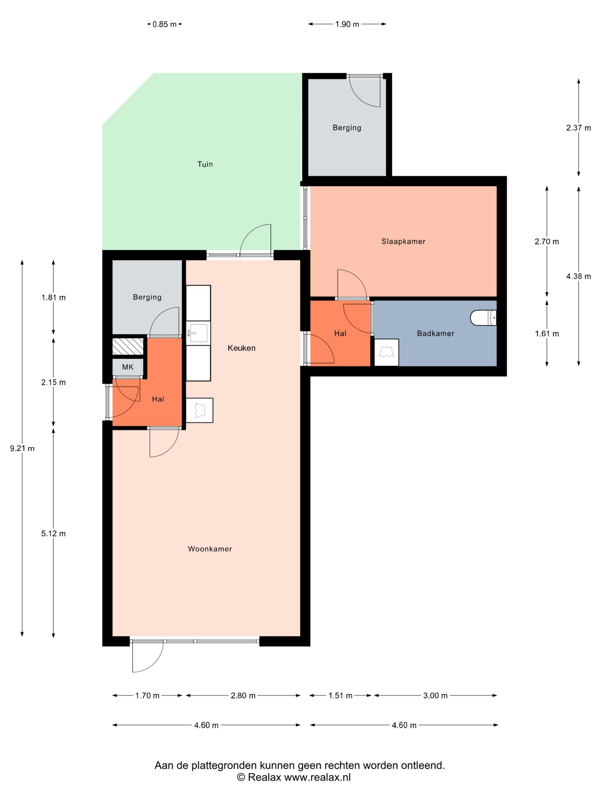 Ground Floor Apartment with Garden in Green Doorslag Area — 27