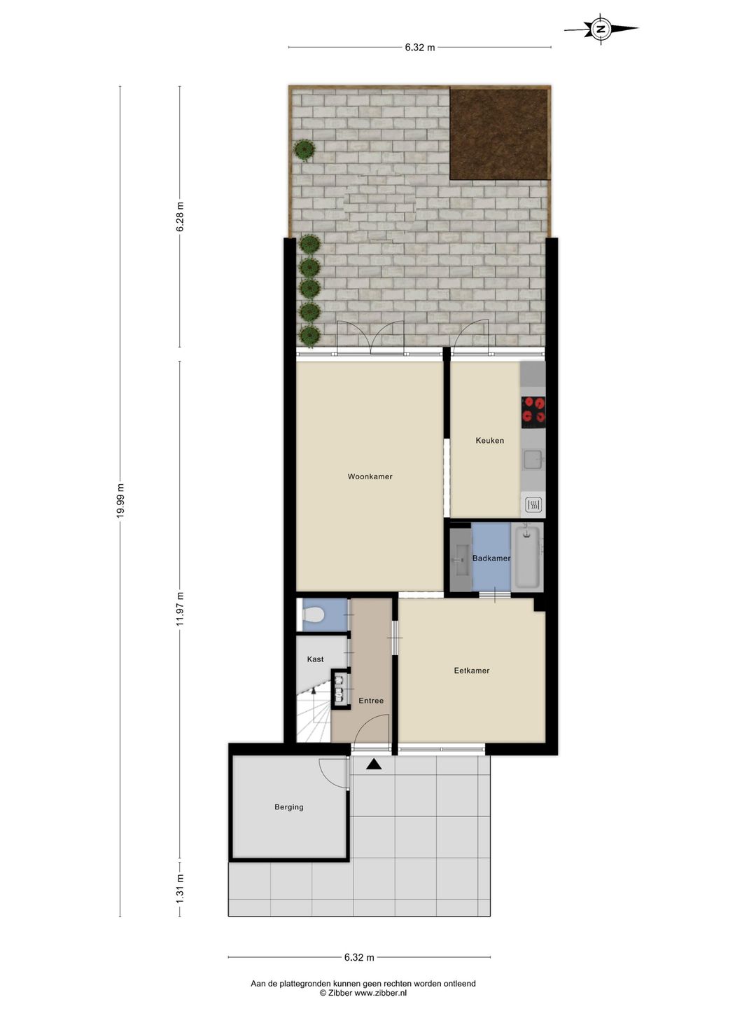 Move-in Ready Terraced Home with Ground Floor Sleeping Option in Quiet Location — 32