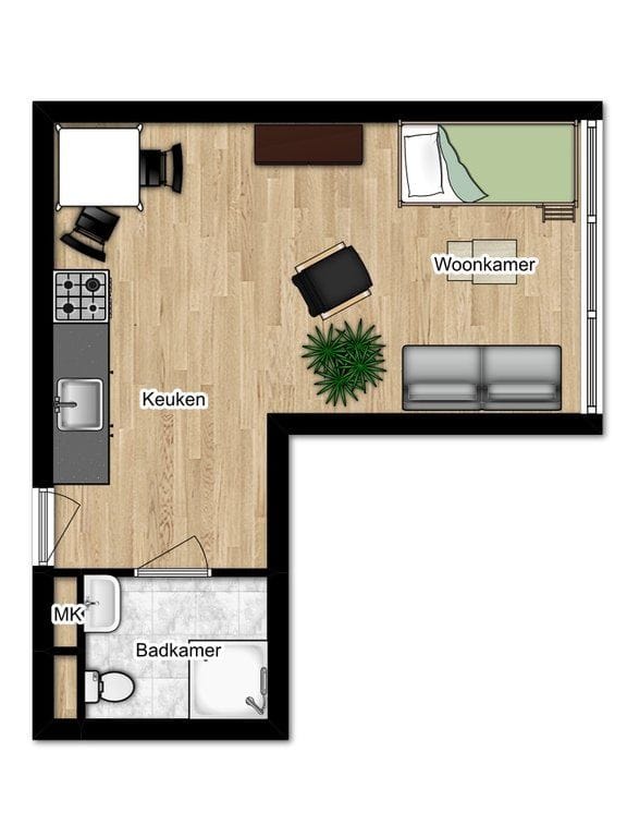 Photo 9 of Kloekhorststraat 14-U