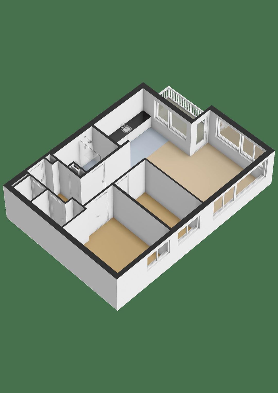 Centrally Located Apartment with Private Parking in Arnhem — 26