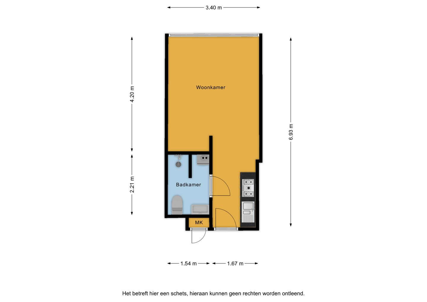 Foto 10 van Kloekhorststraat 14-M