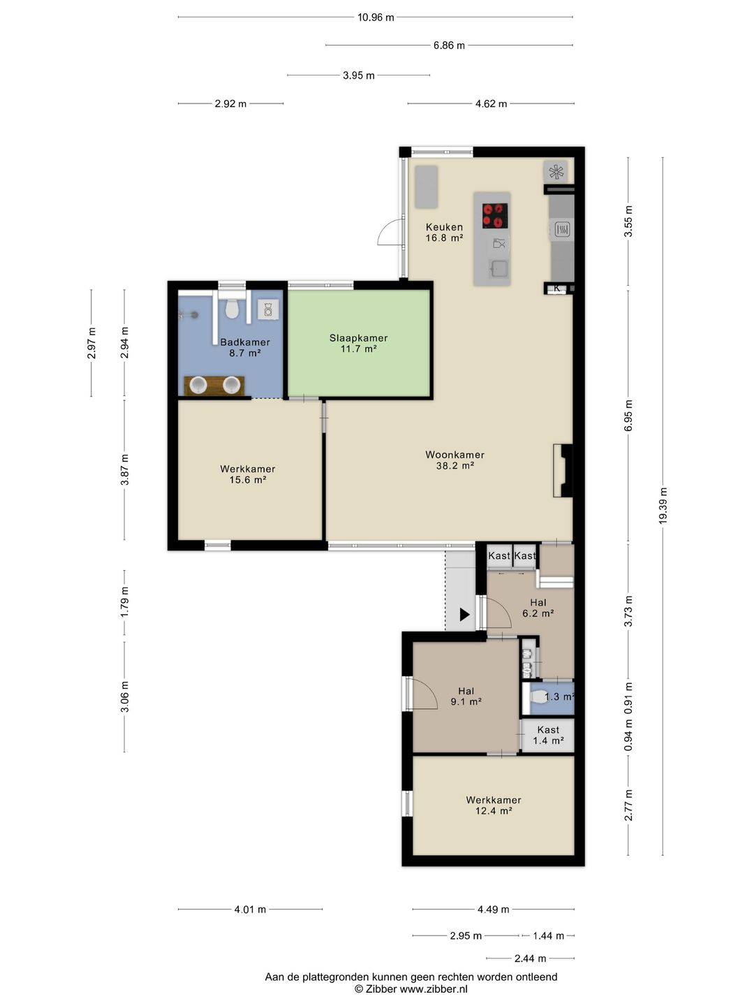 Spacious Patio Bungalow with Converted Garage Space in Poortugaal — 52