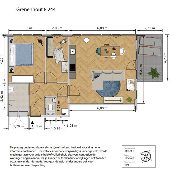 Foto 2 van Grenenhout 8-244