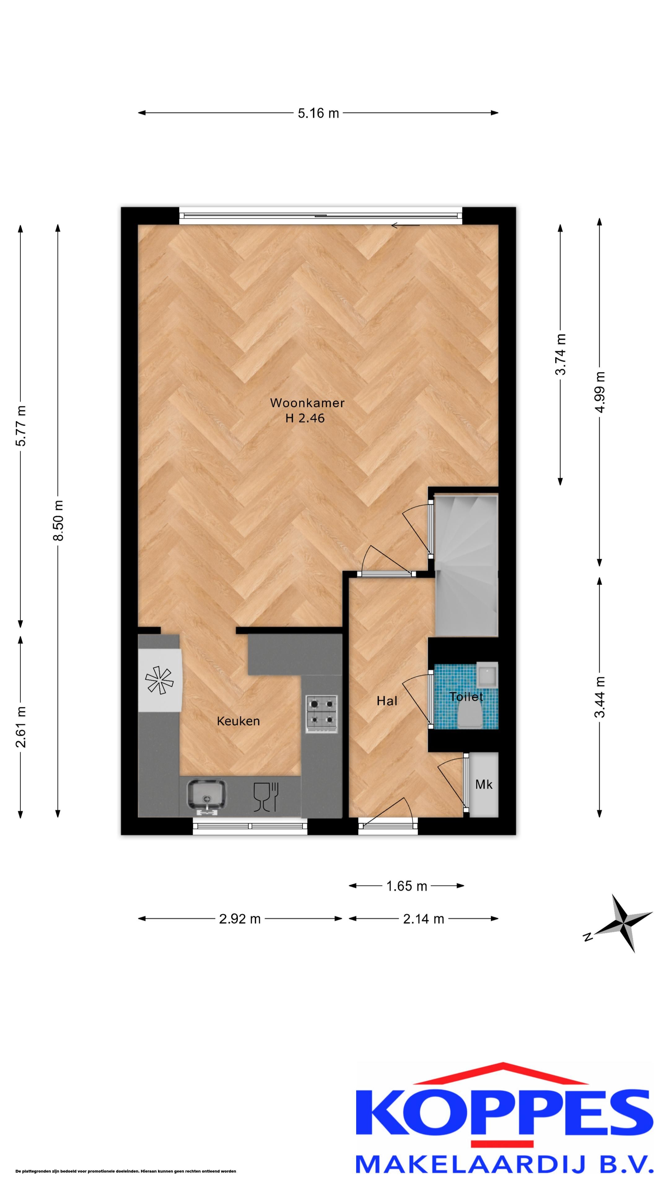 Foto 15 van Wilhelmina Druckerstraat 19