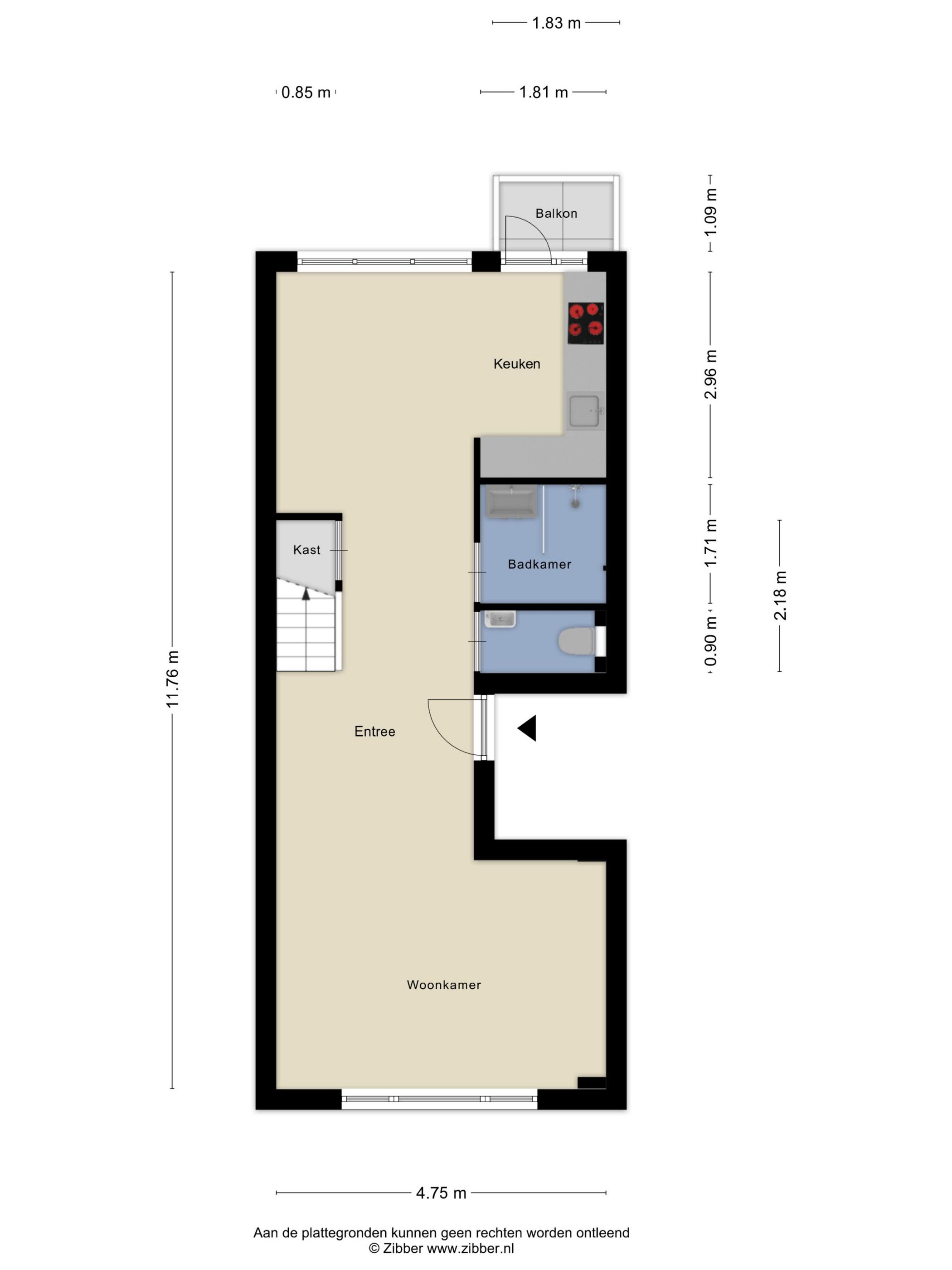 Foto 27 van Heemskerkstraat 98-B02