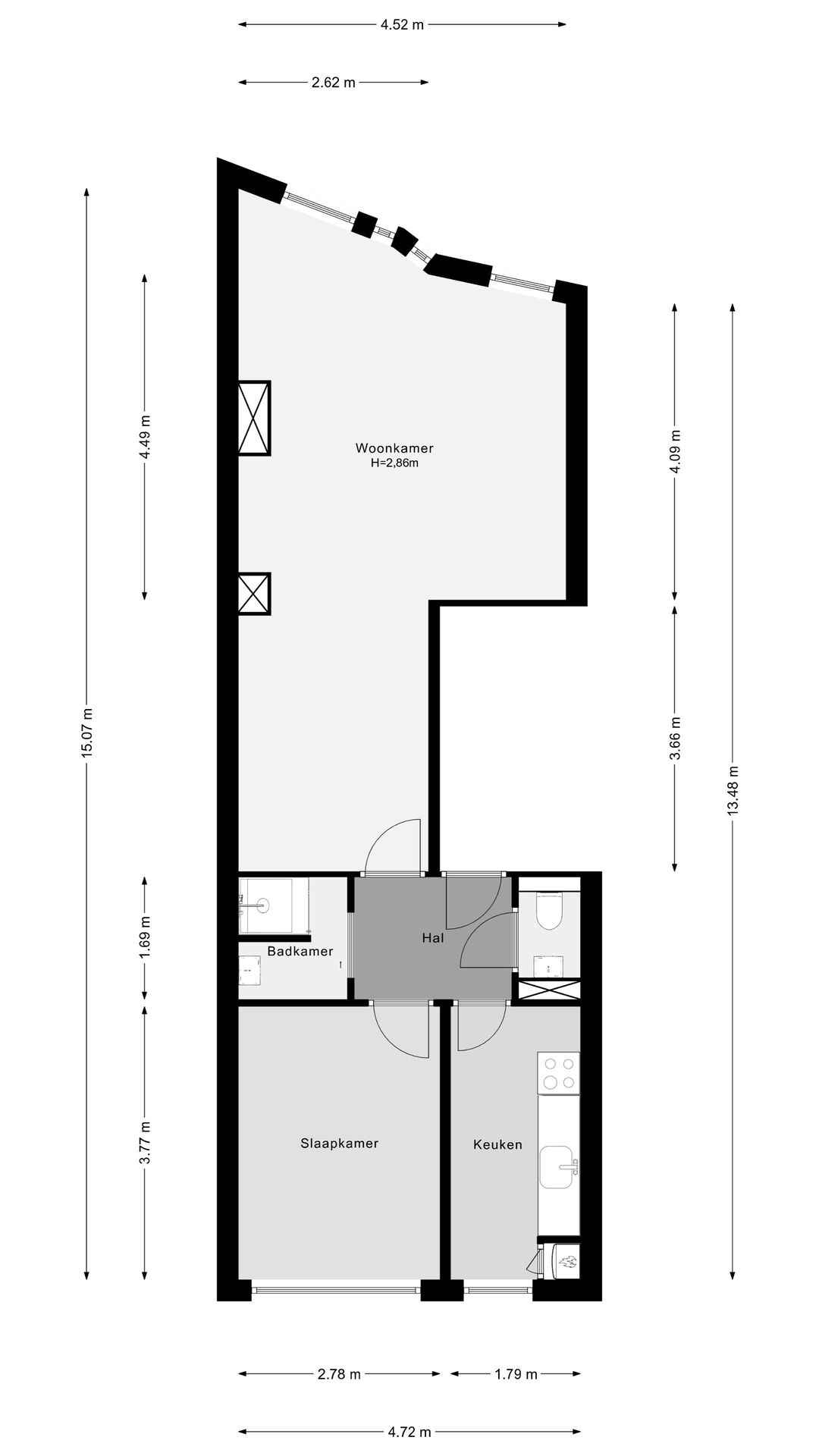 Foto 17 van Oudedijk 167-C