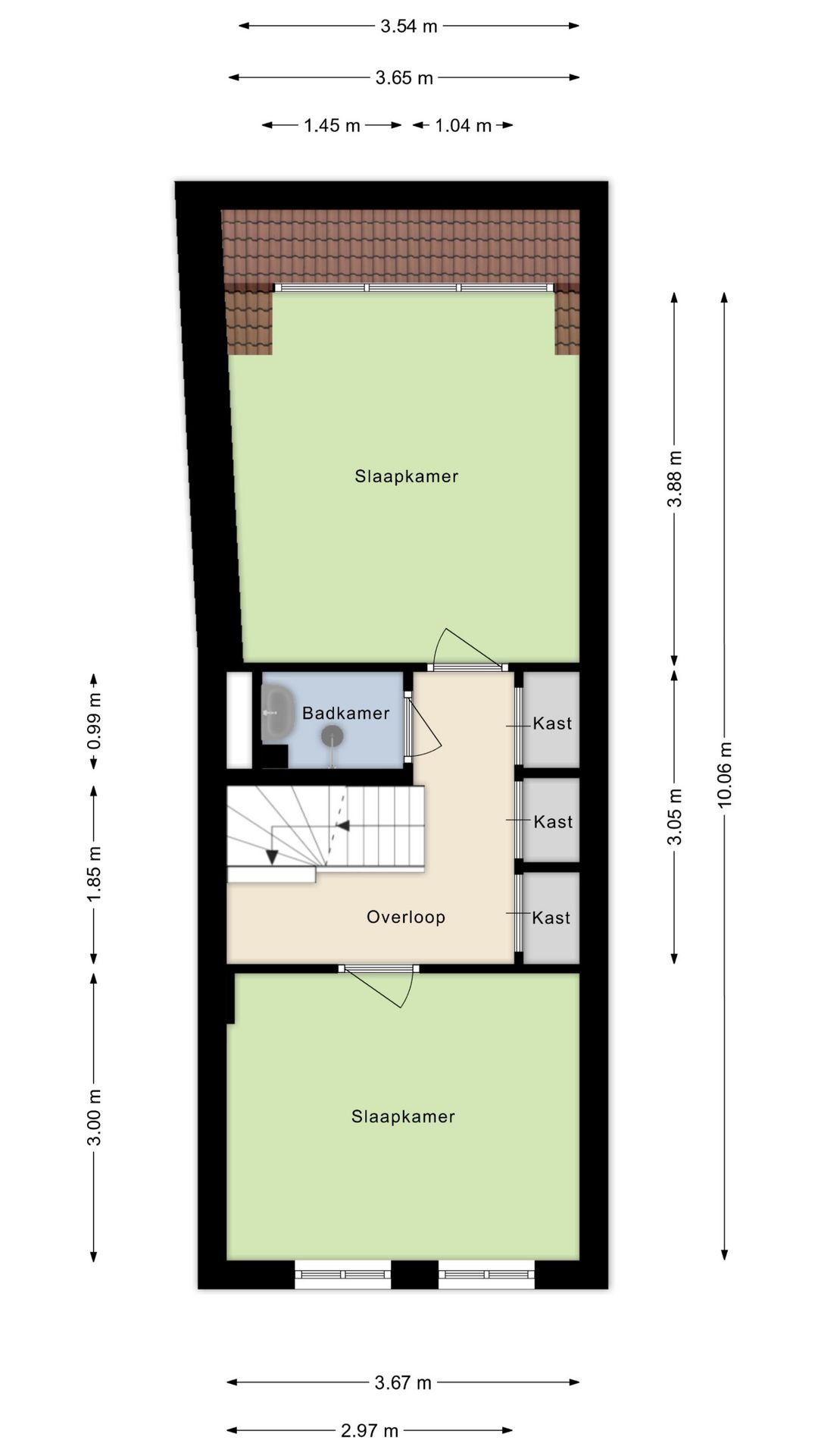 Charming city house with garden in the historic centre of Roermond — 41