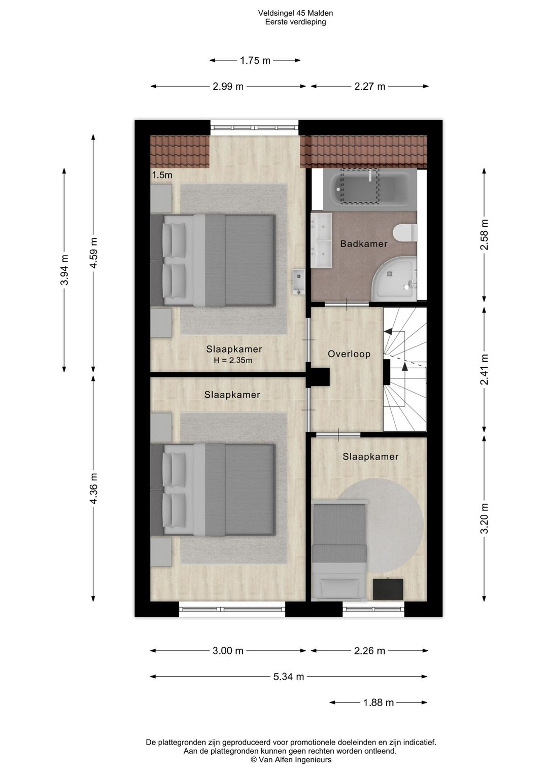 Foto 37 van Veldsingel 45
