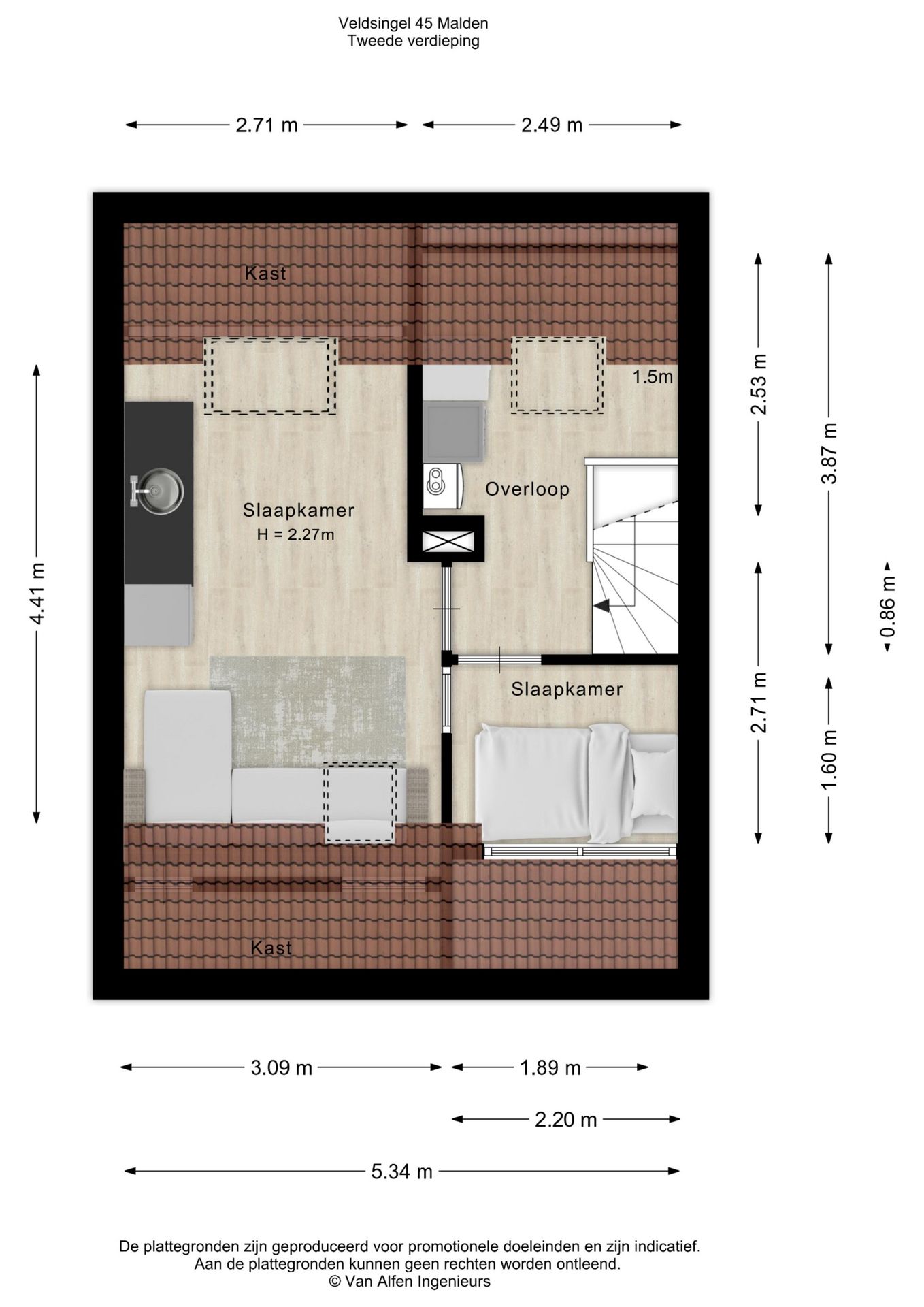 Foto 39 van Veldsingel 45