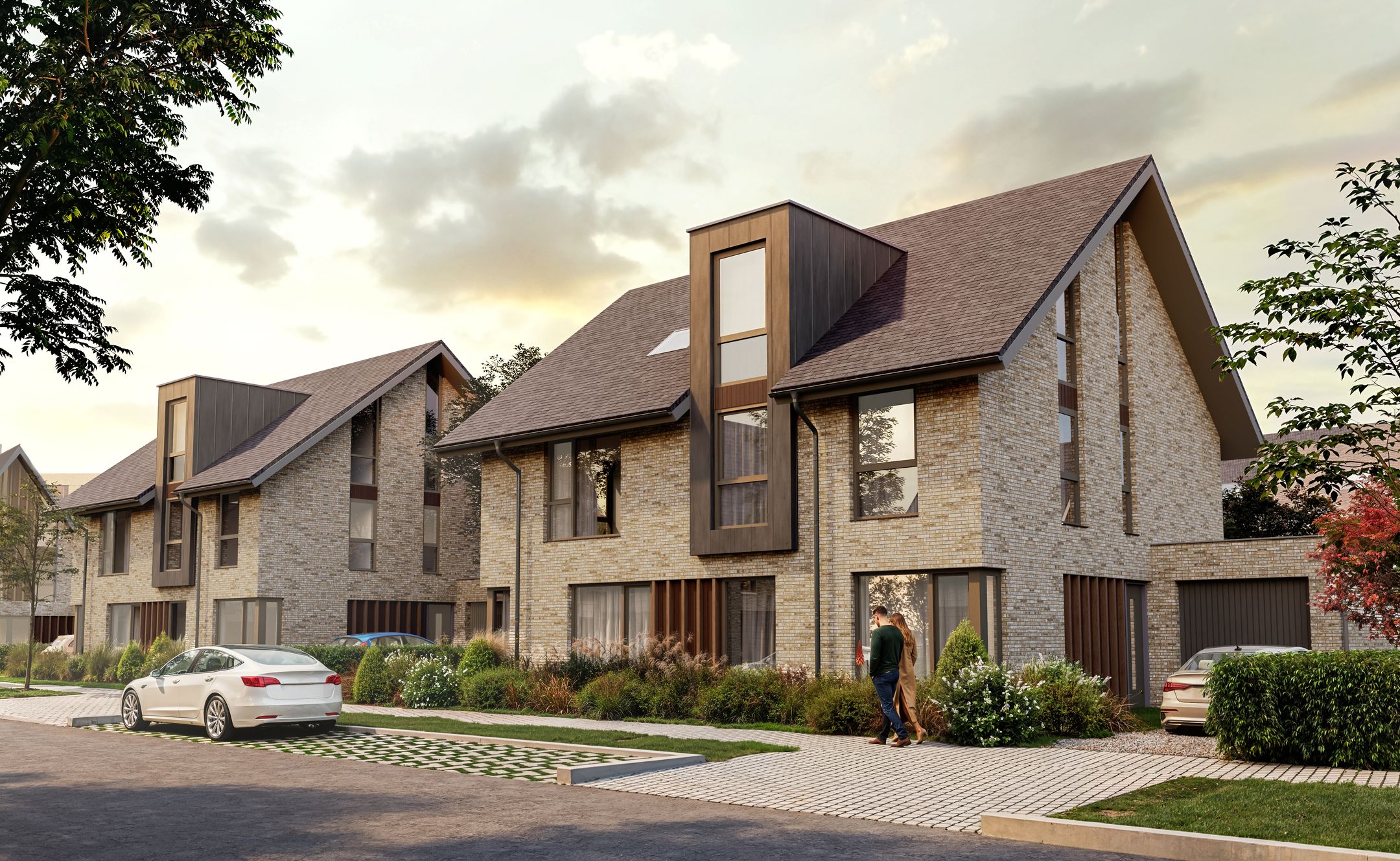 Twee-onder-kapwoning - type C (Bouwnr. 22) false