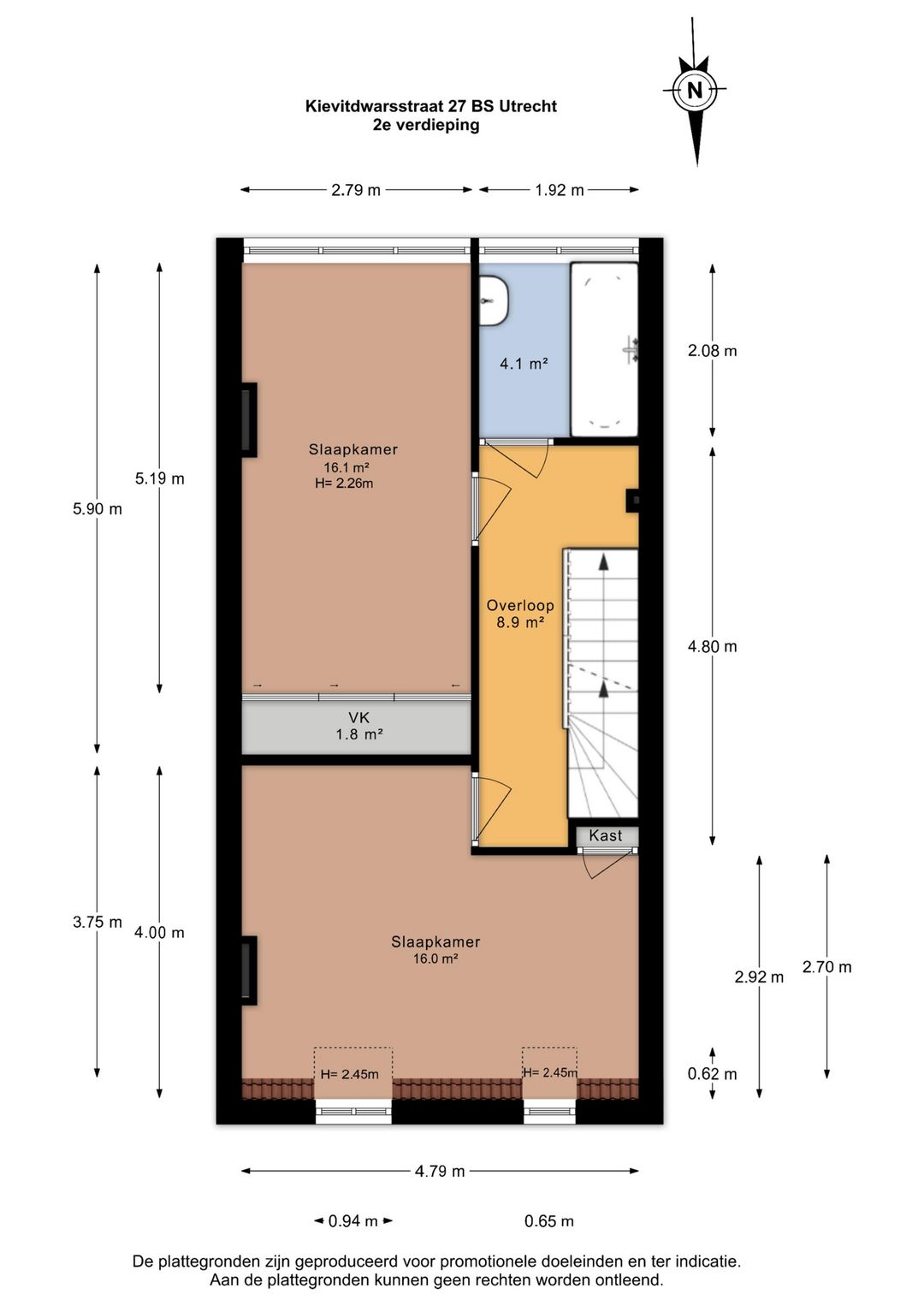 Foto 43 van Kievitdwarsstraat 27-BS