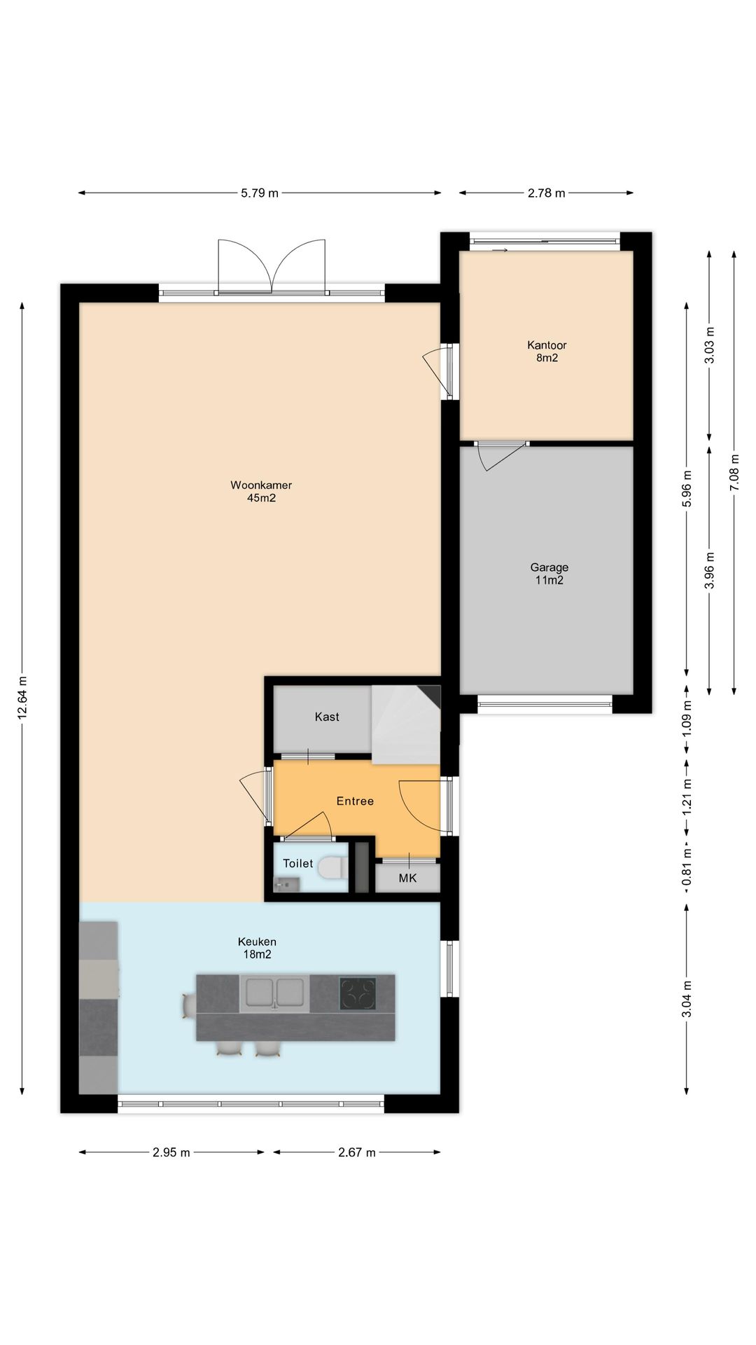 Spacious Energy-Efficient Corner Home with Garage and Luxury Kitchen — 66