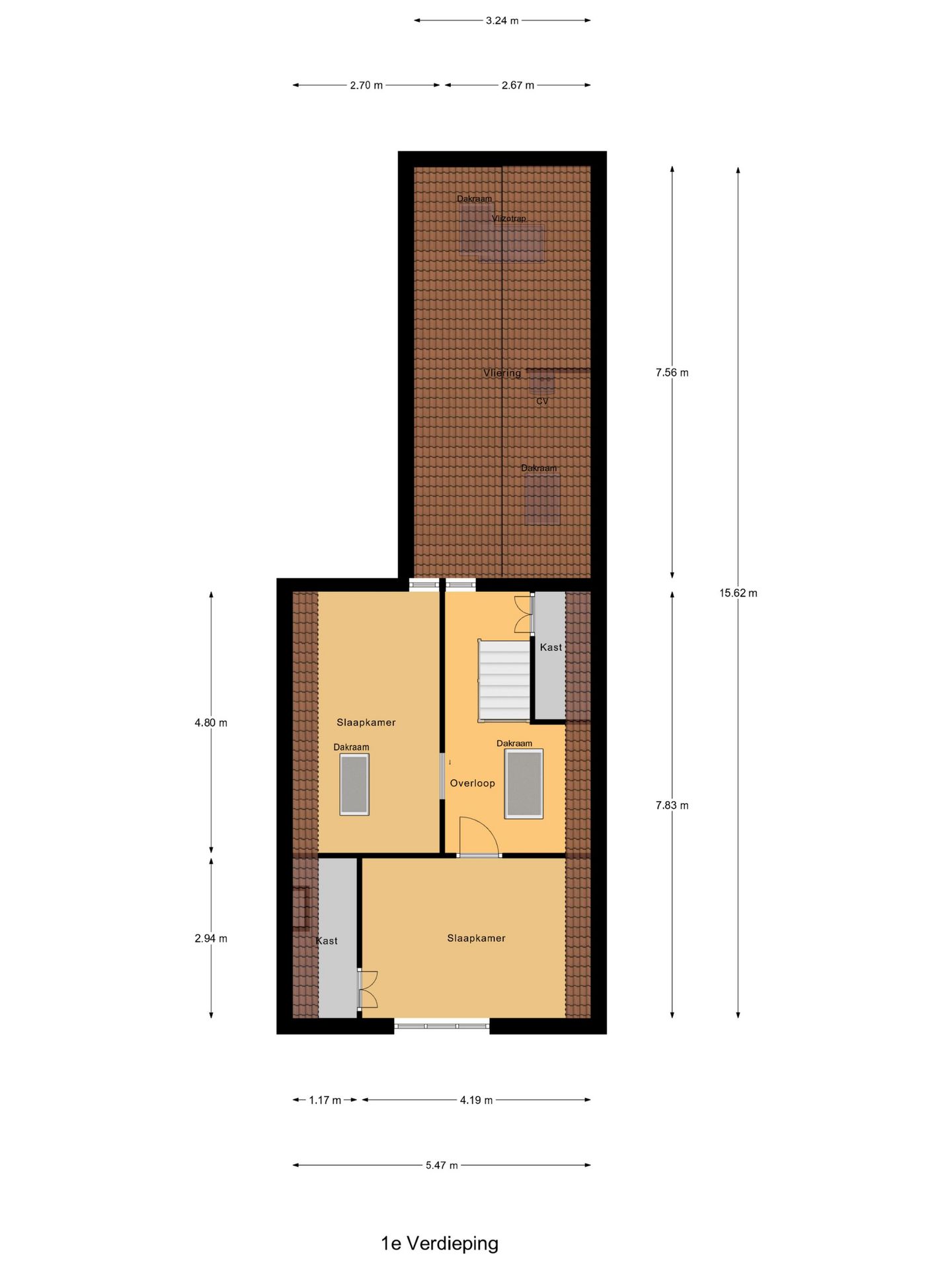 Spacious semi-detached home with ground floor bedroom in Colijnsplaat — 55