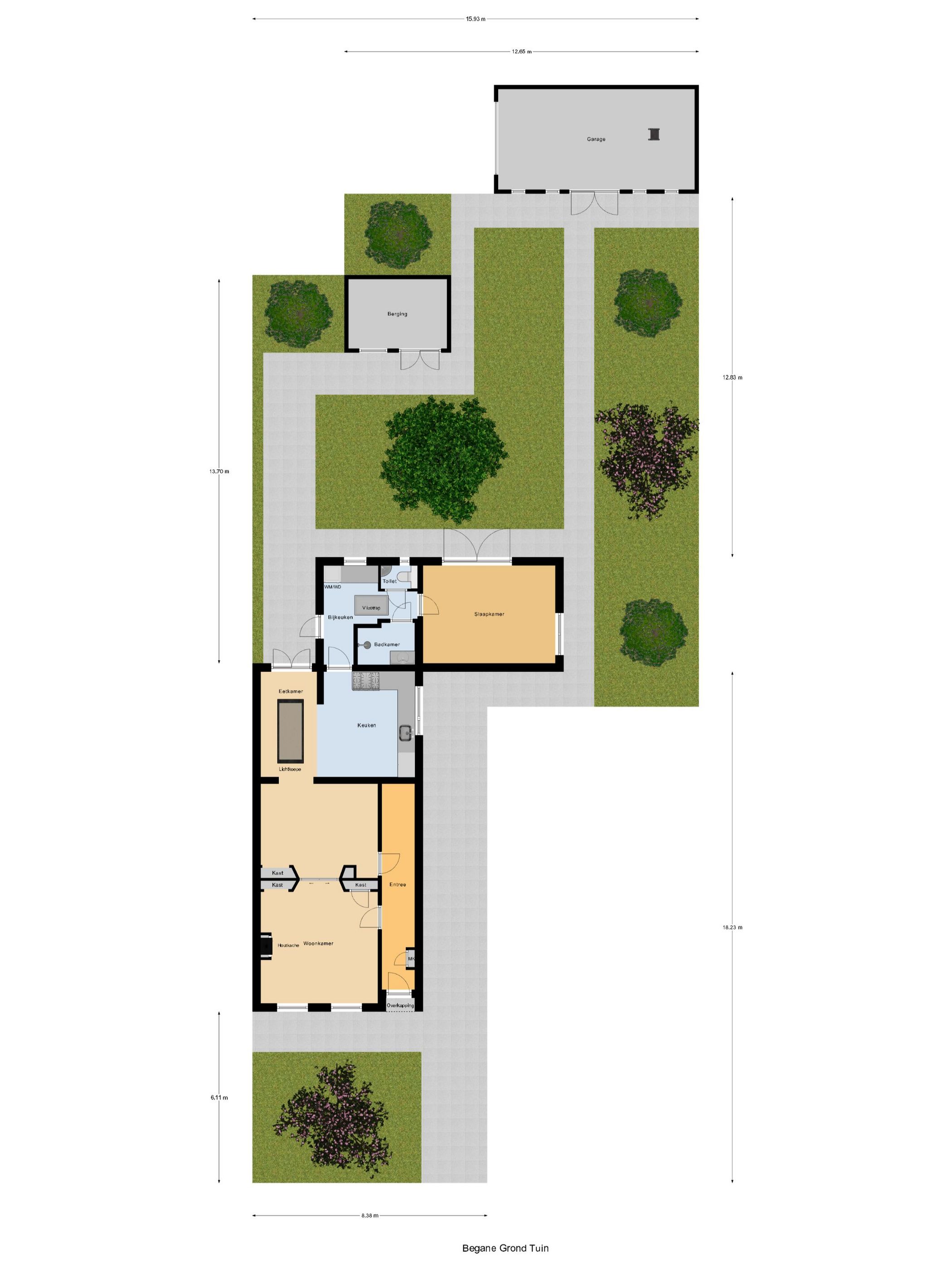 Spacious semi-detached home with ground floor bedroom in Colijnsplaat — 54