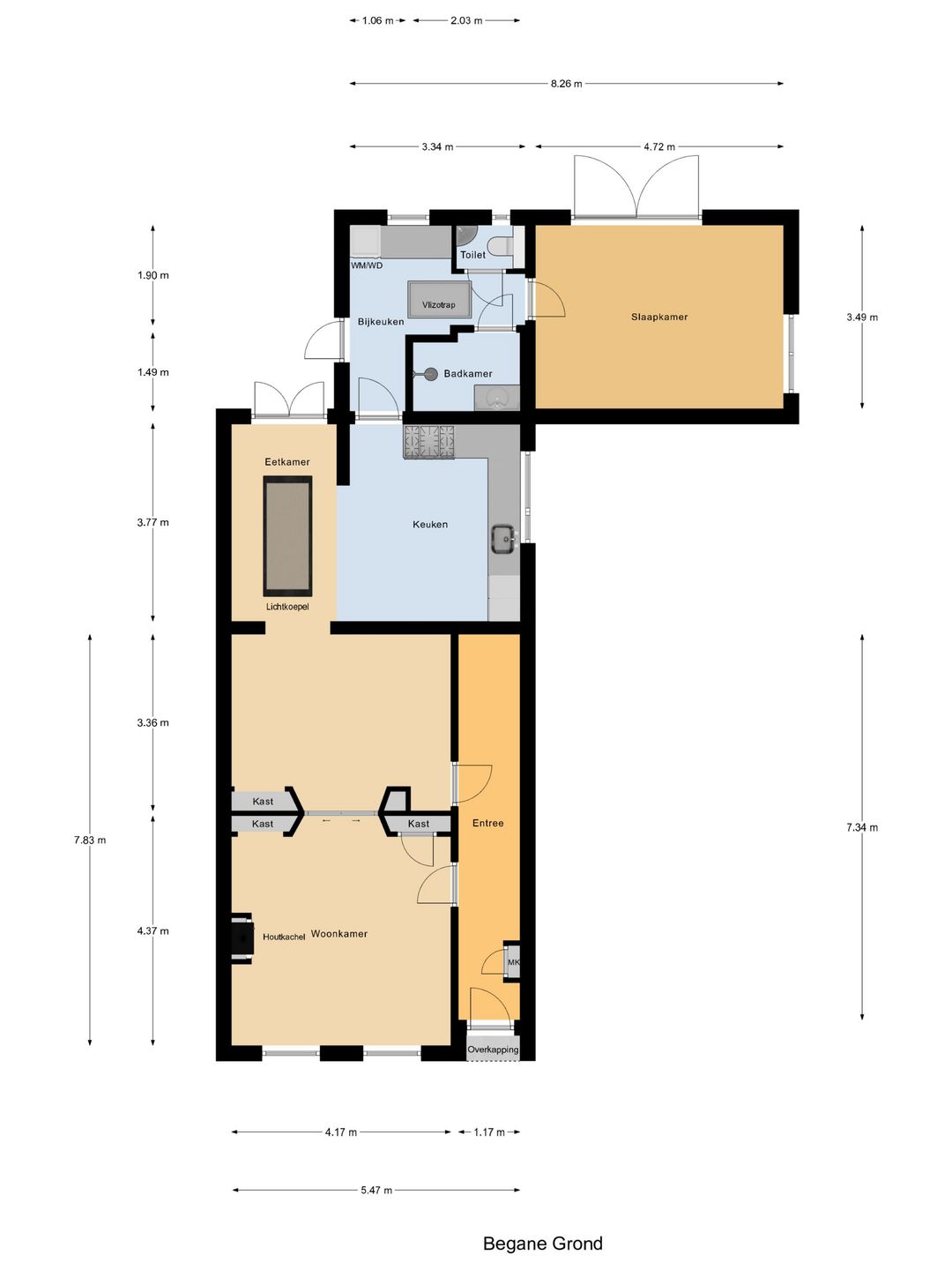 Spacious semi-detached home with ground floor bedroom in Colijnsplaat — 53